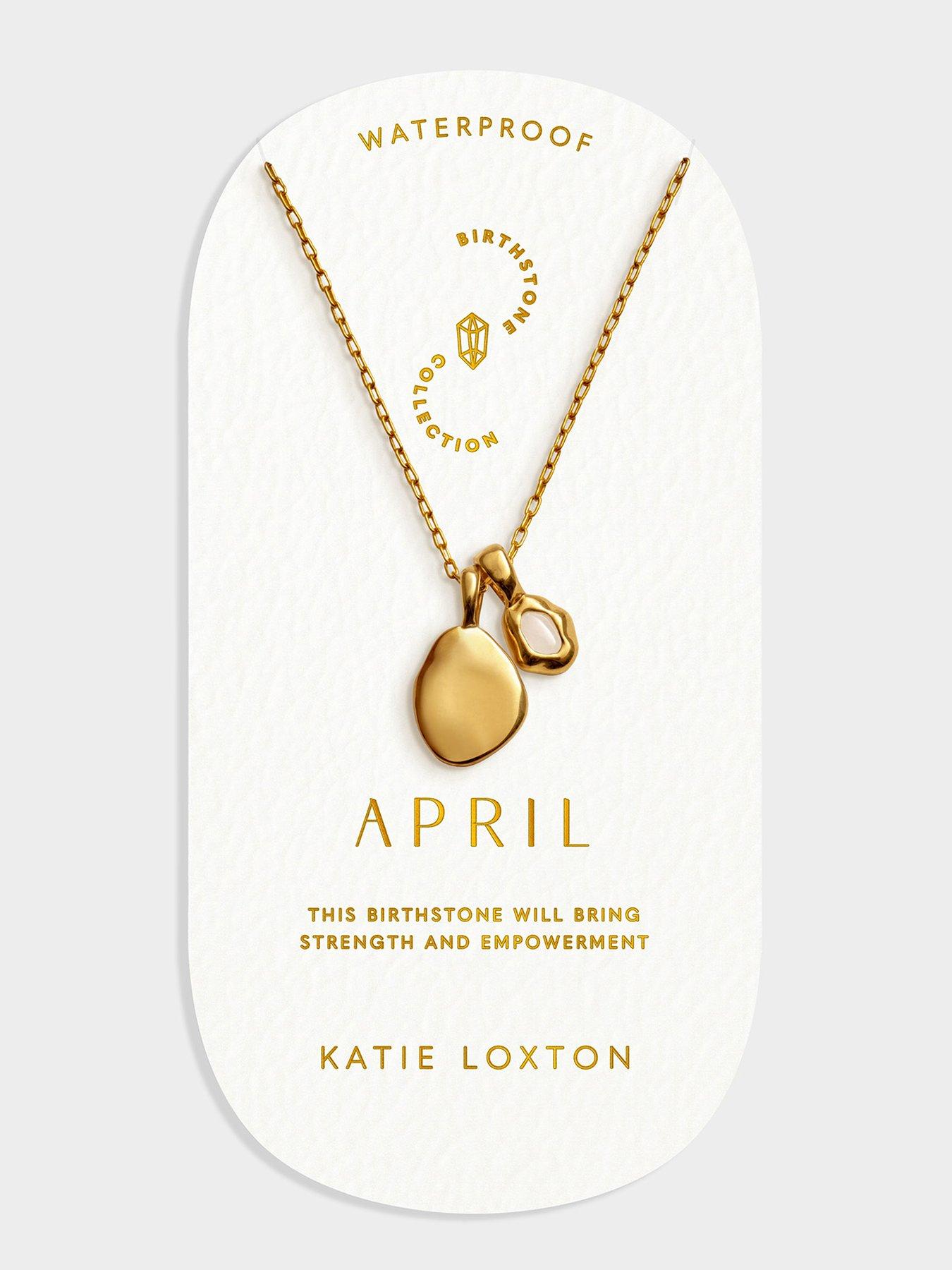 Katie Loxton Birthstone Necklace (Jan To Dec) - May