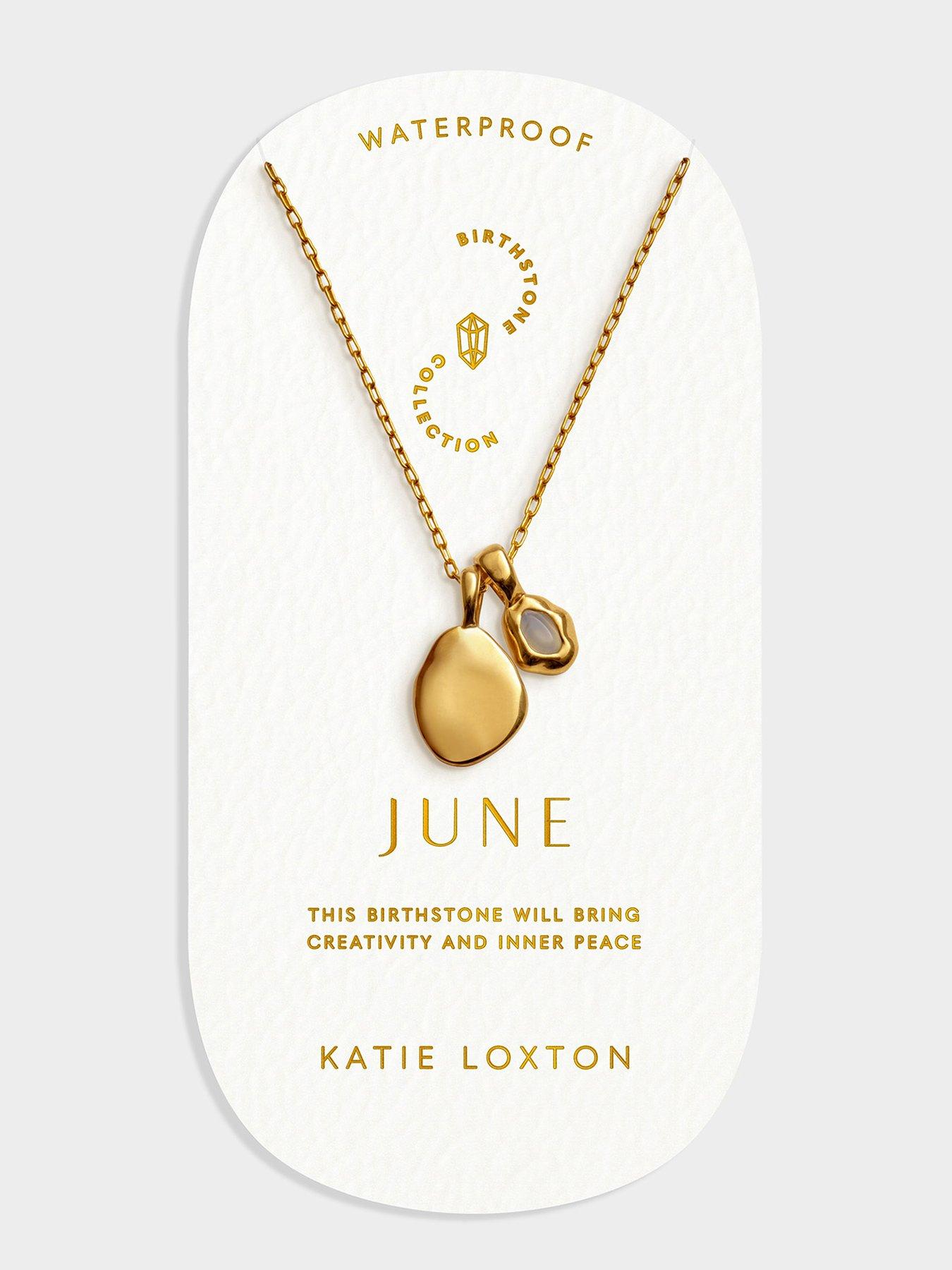 Katie Loxton Birthstone Necklace (Jan To Dec) - May