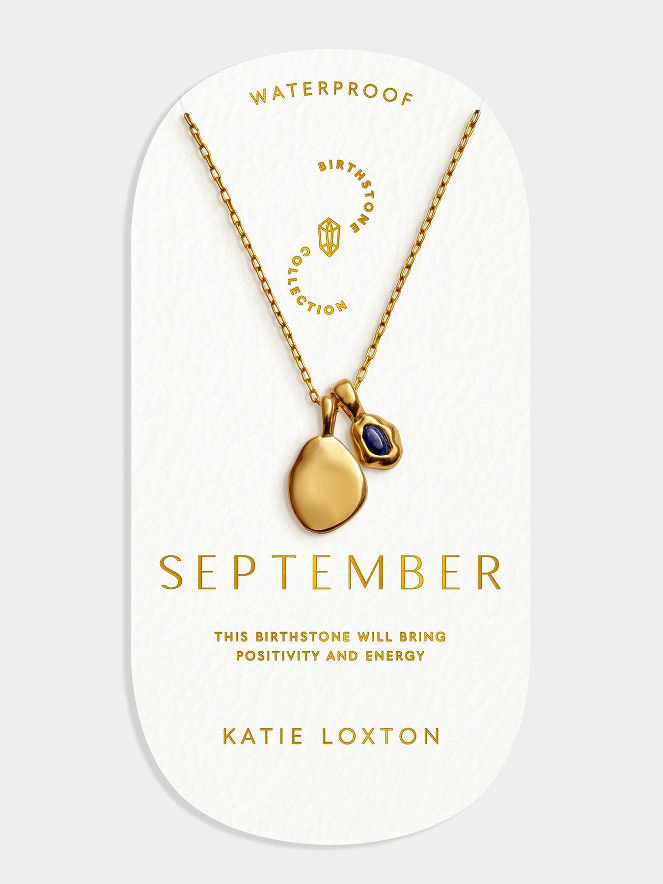 Katie Loxton Birthstone Necklace (Jan To Dec)