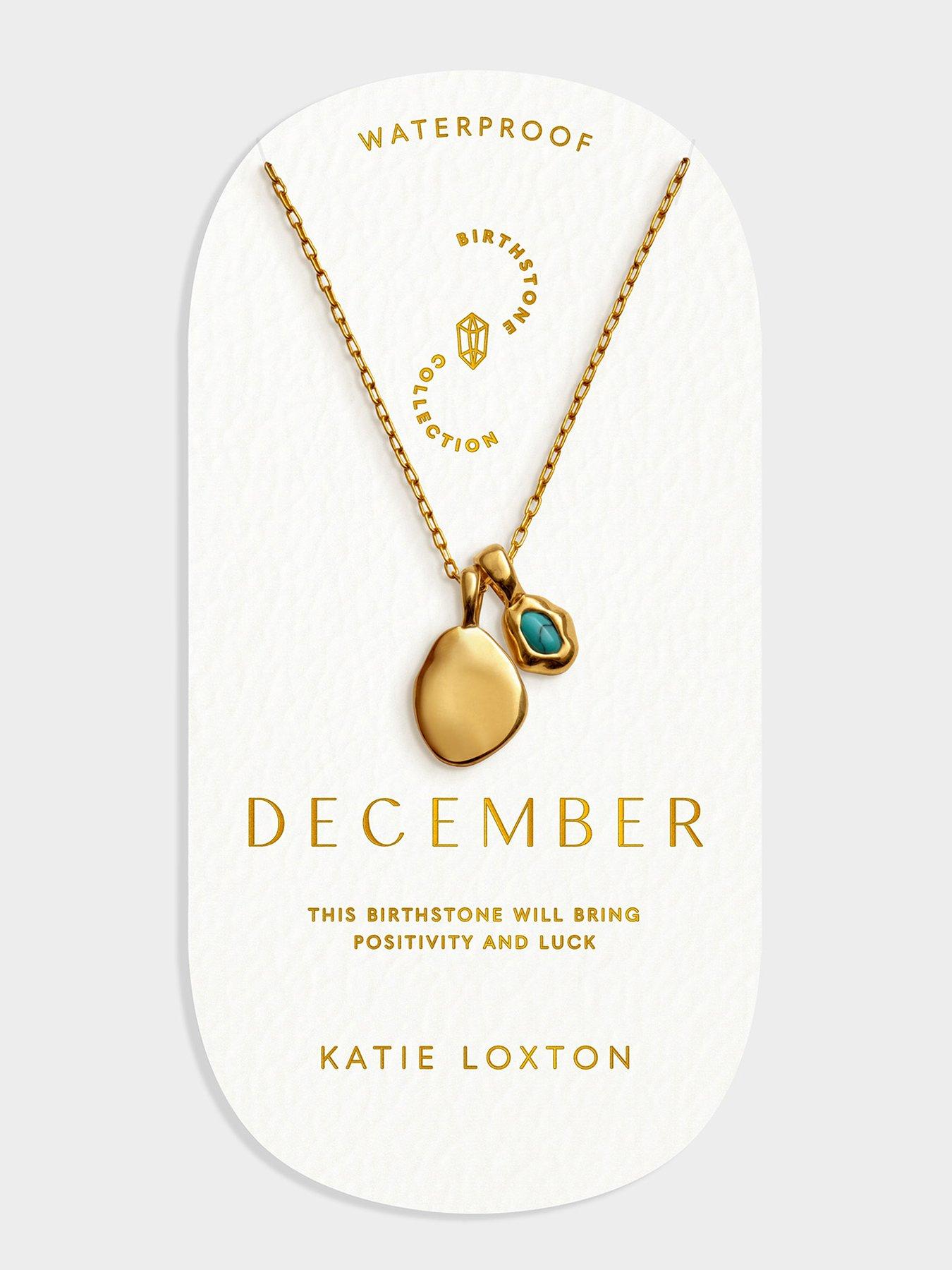 Katie Loxton Birthstone Necklace (Jan To Dec) - May