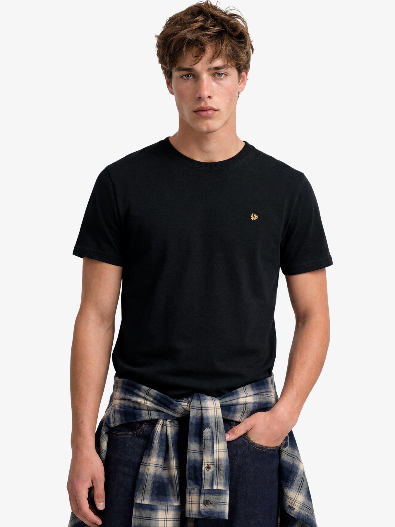 Superdry SD & Co Logo Embroidered T-Shirt - Black
