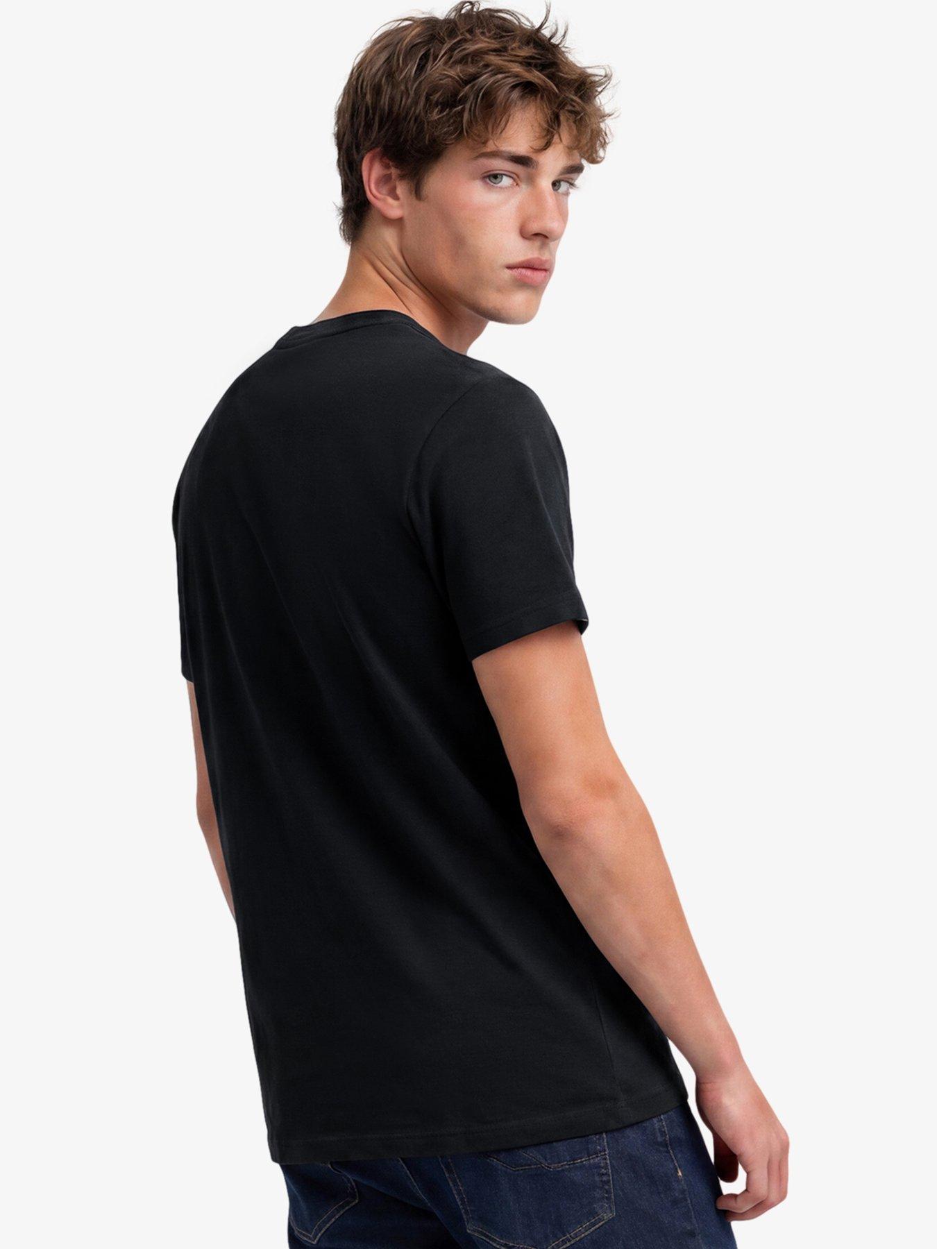 Image 2 of 6 of Superdry SD&amp;Co Logo Embroidered T-Shirt - Black