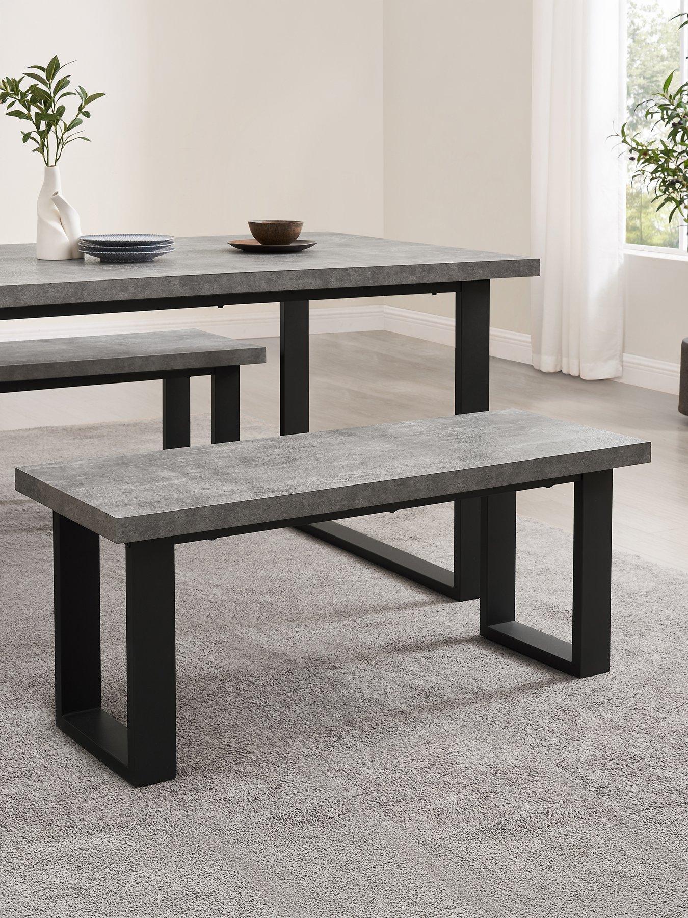Dusk Harper Dining Bench - Stone