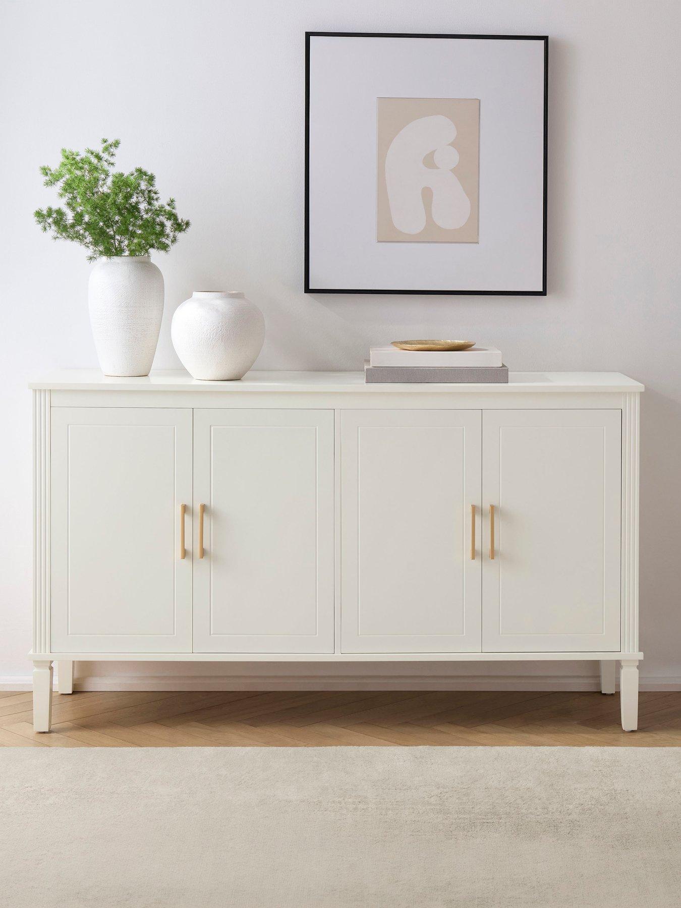 Dusk Sienna 4 Door Sideboard - Natural