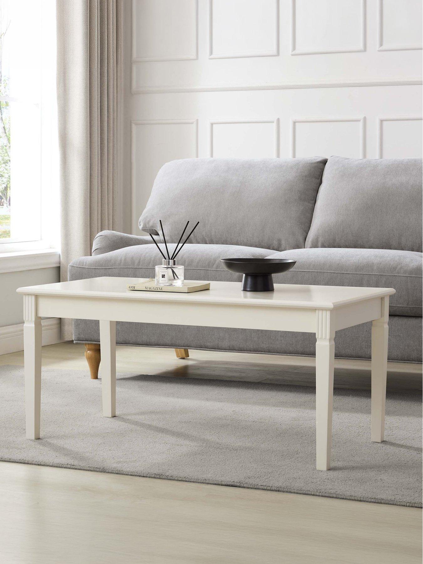 Dusk Sienna Coffee Table - Cream
