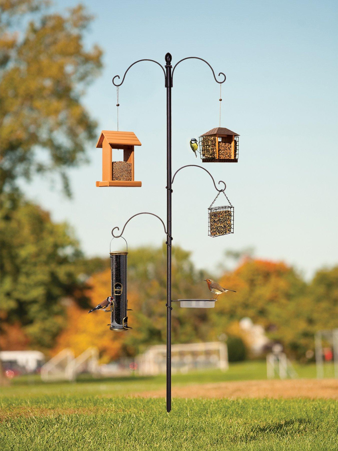 Panacea Essential Bird Feeding Station- Black