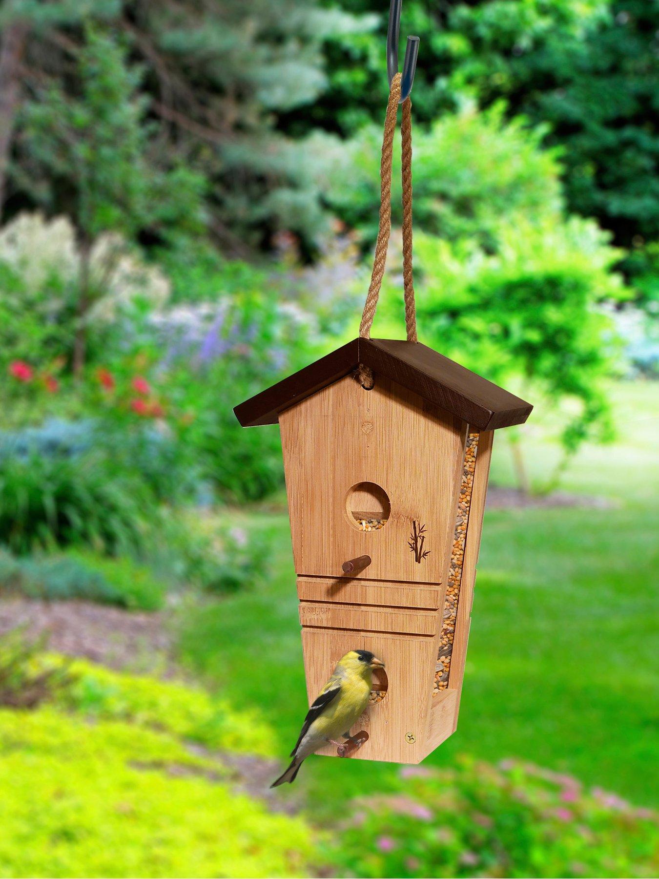 Panacea BAMBOO Contemporary Tall Hopper Feeder