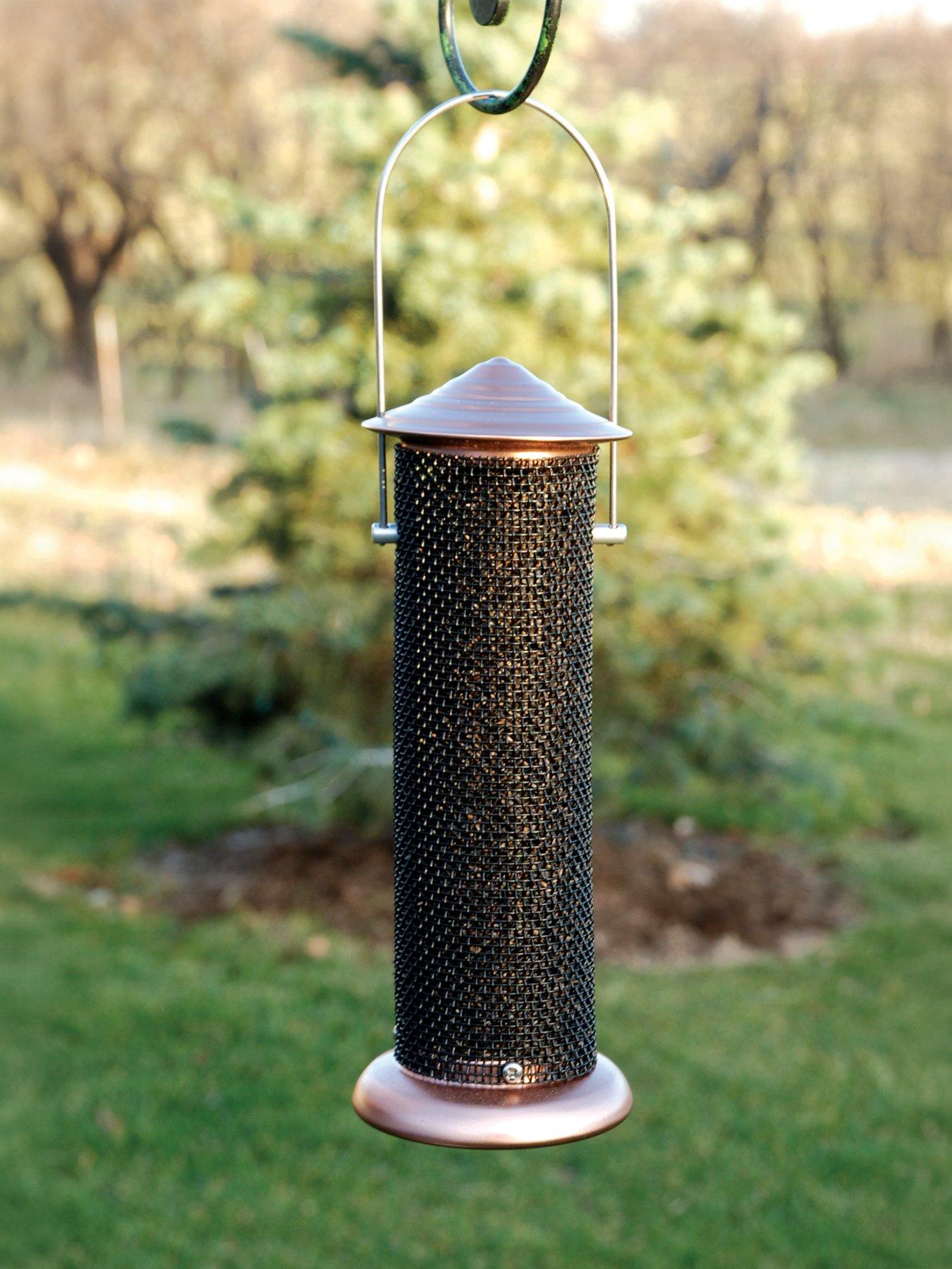 Panacea Brushed Copper Mini Nyjer Feeder