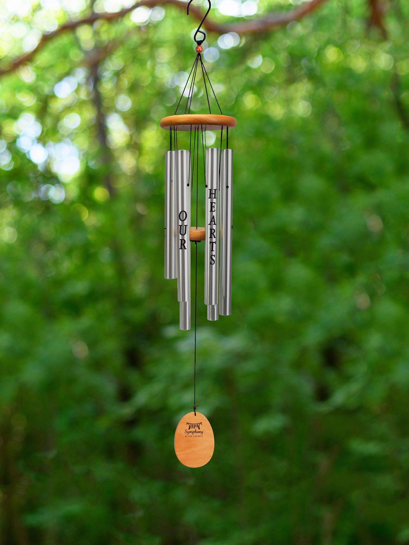 Panacea 91cm Memorial Wind Chime, "Always in our Hearts"