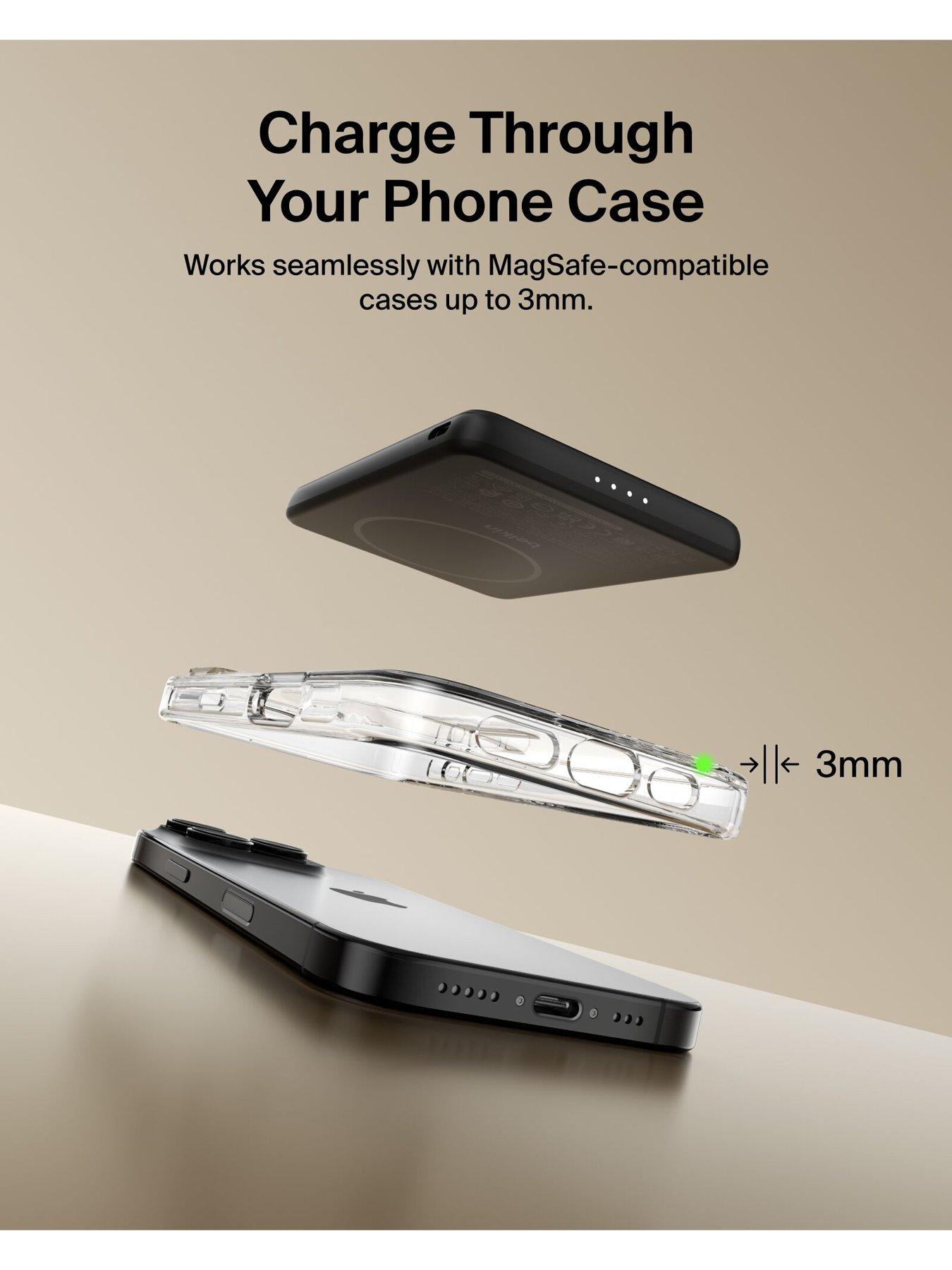 Image 4 of 6 of Belkin 5,000mAh Slimline MagSafe Compatible Portable Power Bank