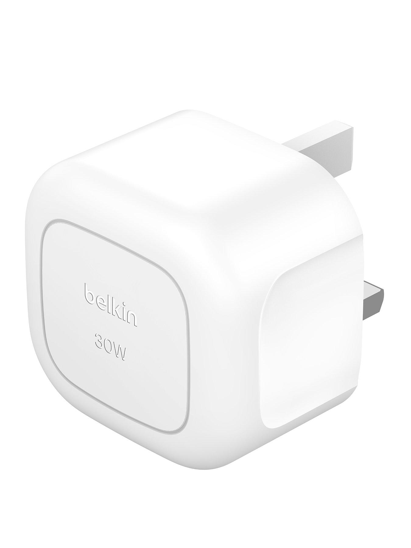 Belkin Belkin 30W USB-C Mains Charger, Folding Pins + USB C Cable