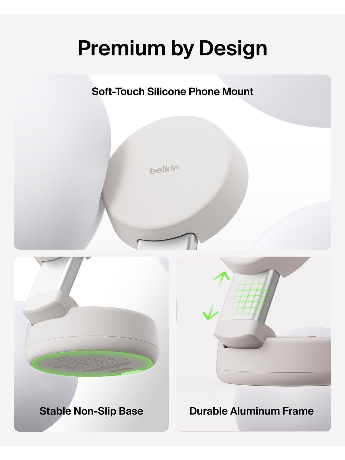 Image 2 of 6 of Belkin 25W Qi2 2 in 1 Folding Charger with Apple Watch Charger, Sand