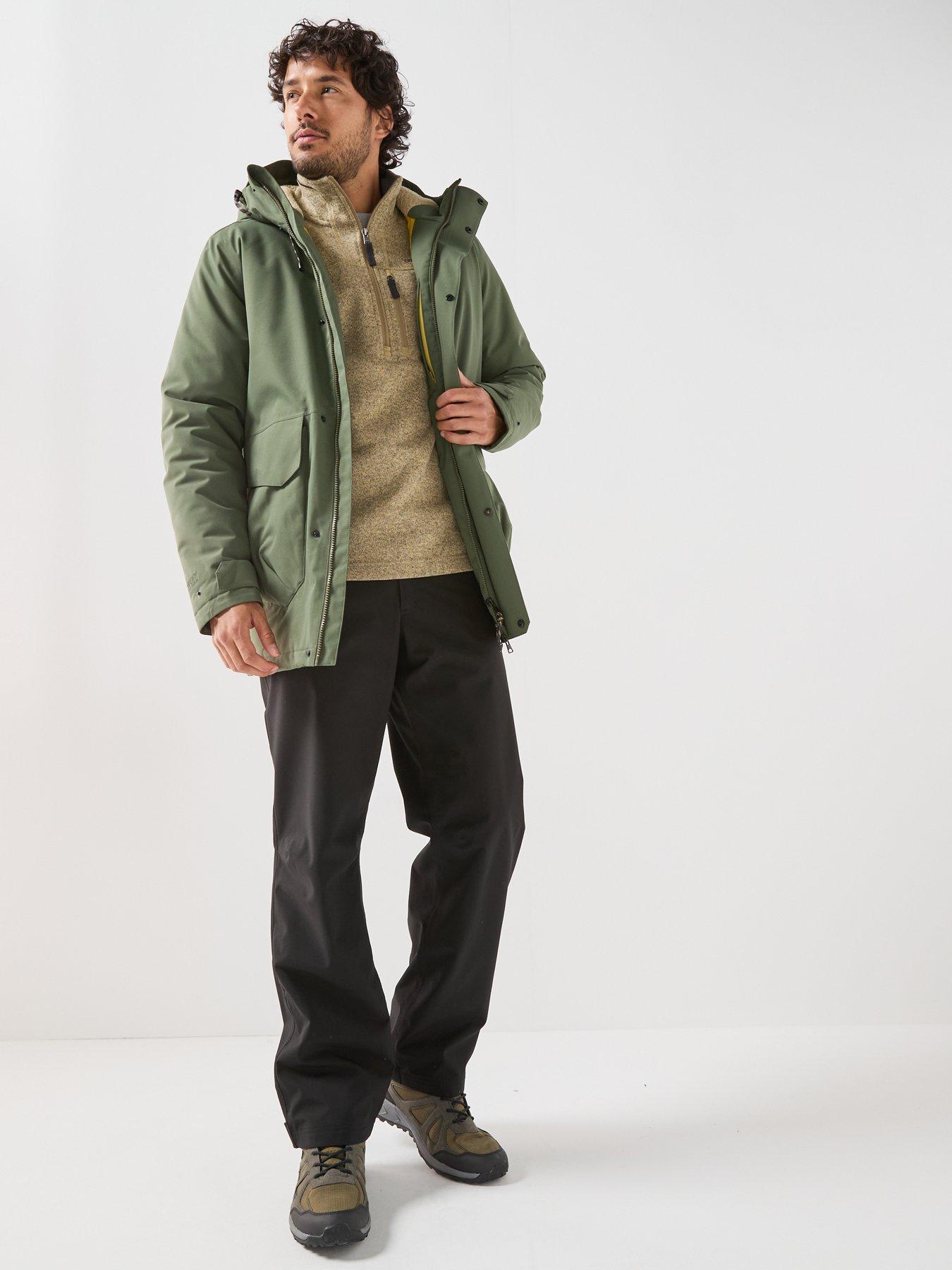 Image 3 of 6 of Craghoppers Mens Agnar Waterproof Insulated Jacket -green