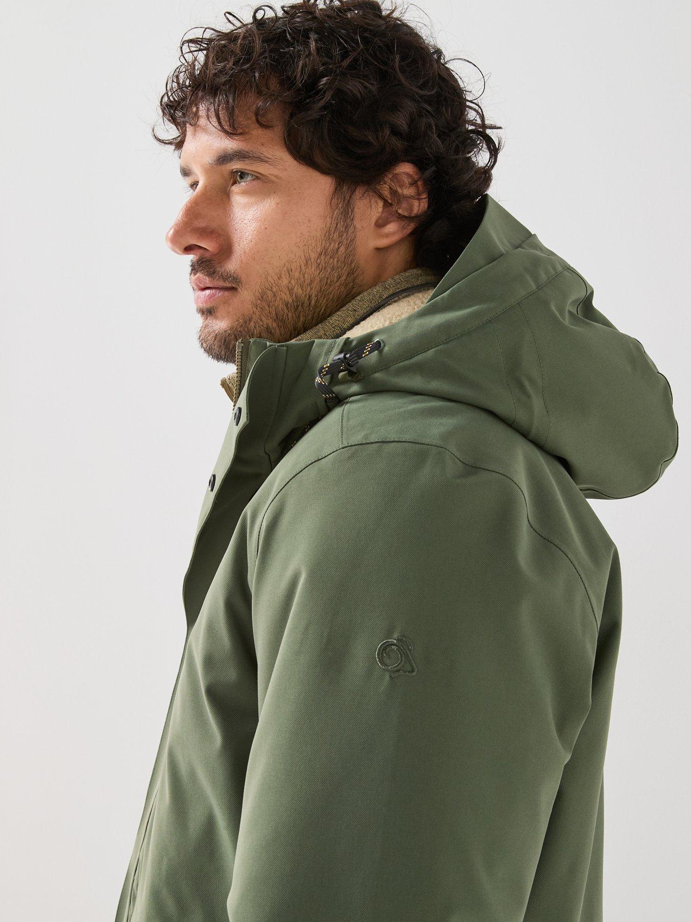 Image 6 of 6 of Craghoppers Mens Agnar Waterproof Insulated Jacket -green