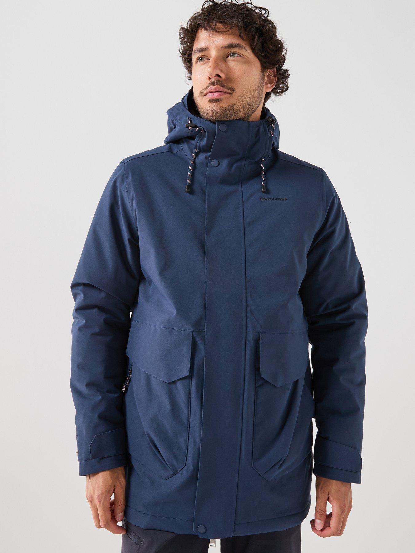 Image 1 of 6 of Craghoppers Mens Agnar Waterproof Insulated Jacket -navy