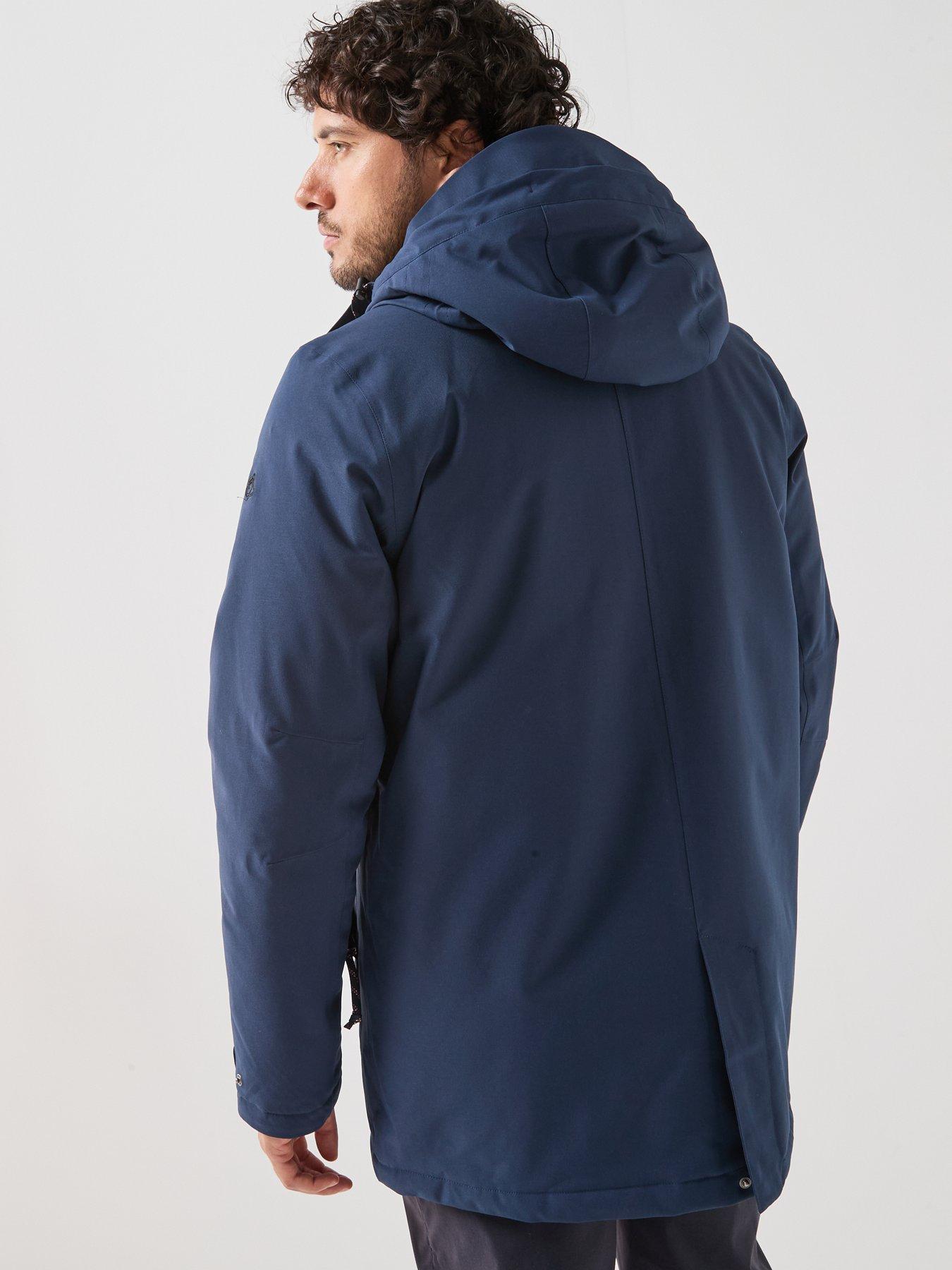 Image 2 of 6 of Craghoppers Mens Agnar Waterproof Insulated Jacket -navy