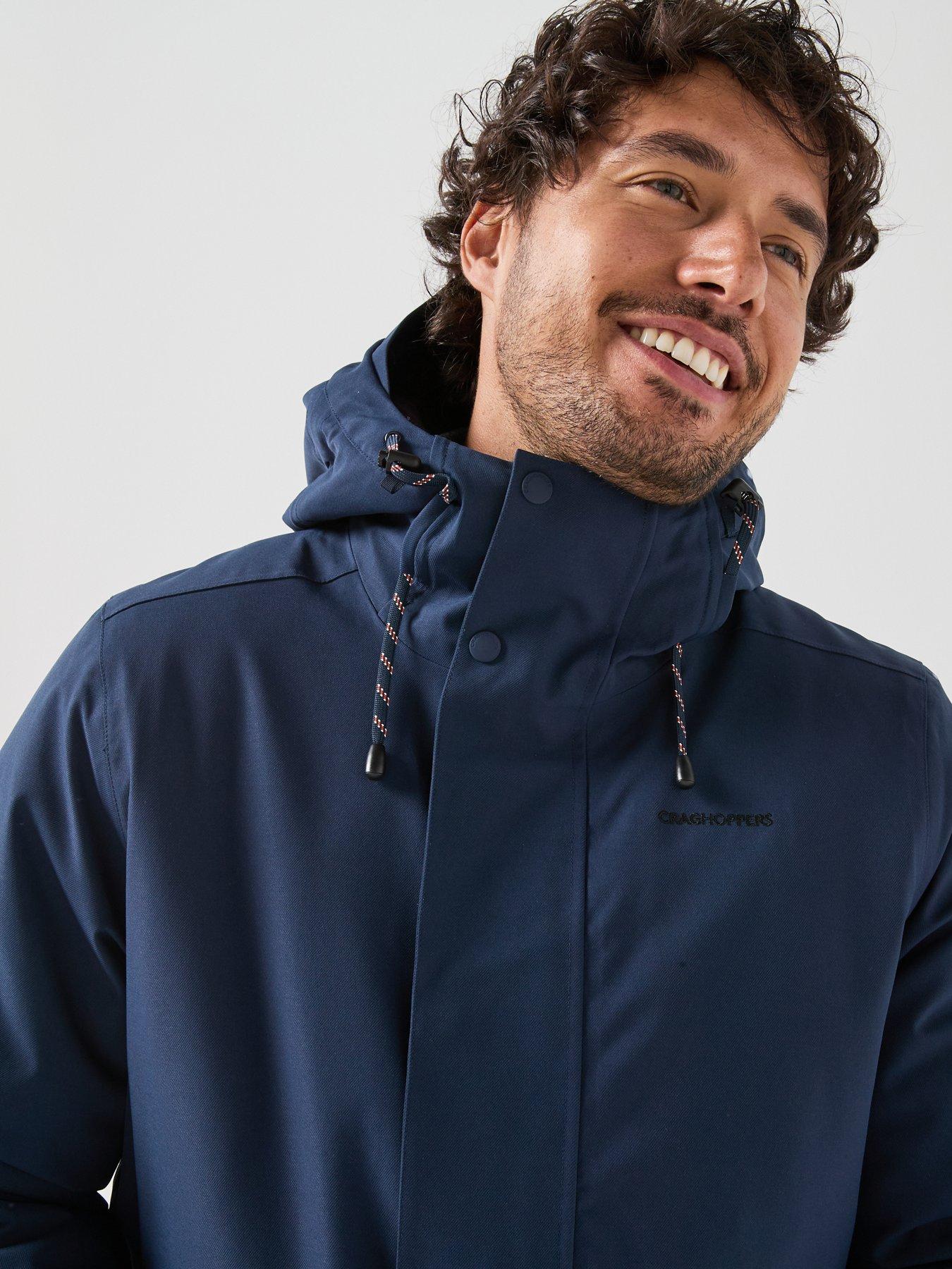 Image 4 of 6 of Craghoppers Mens Agnar Waterproof Insulated Jacket -navy