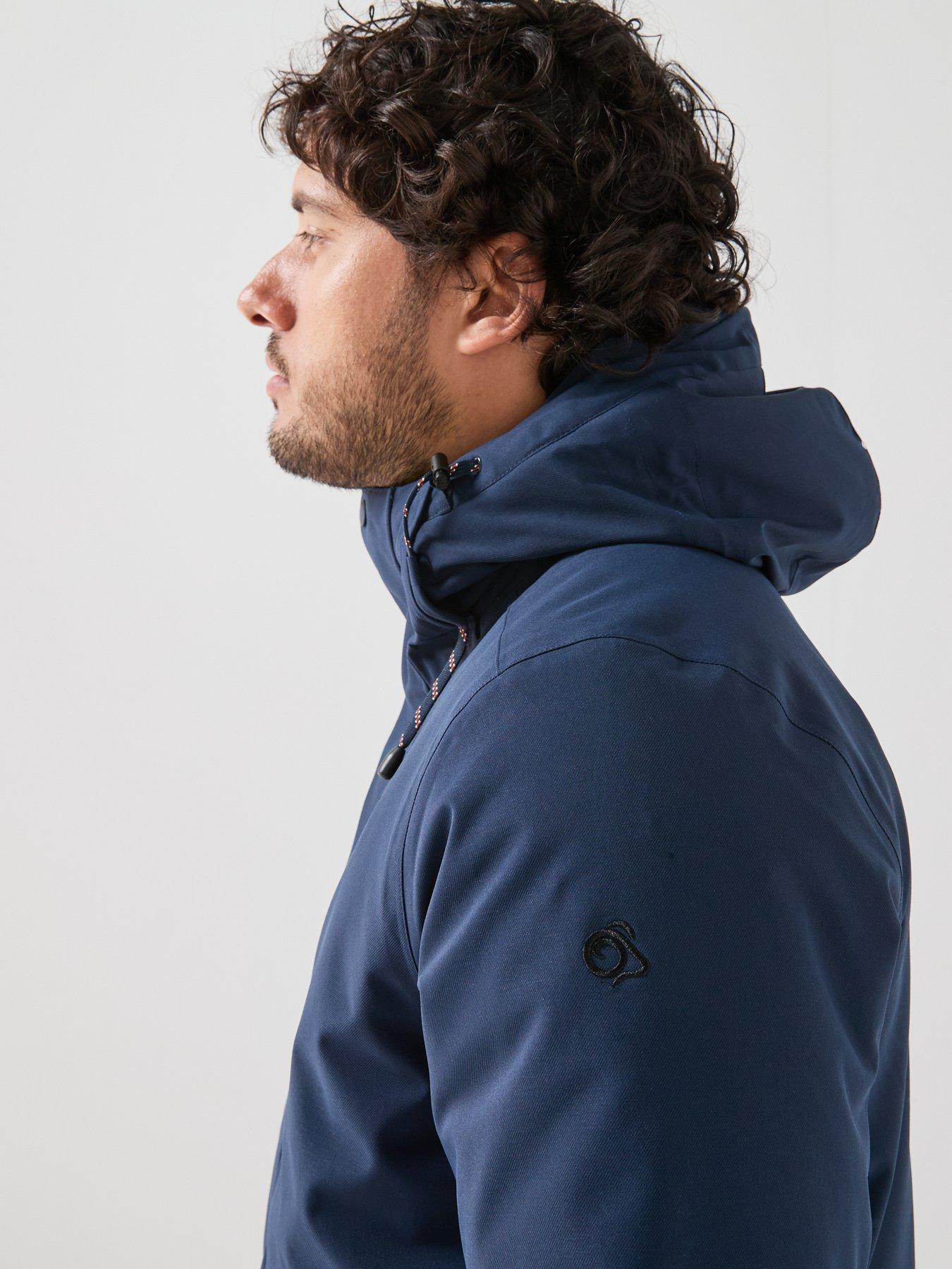 Image 5 of 6 of Craghoppers Mens Agnar Waterproof Insulated Jacket -navy