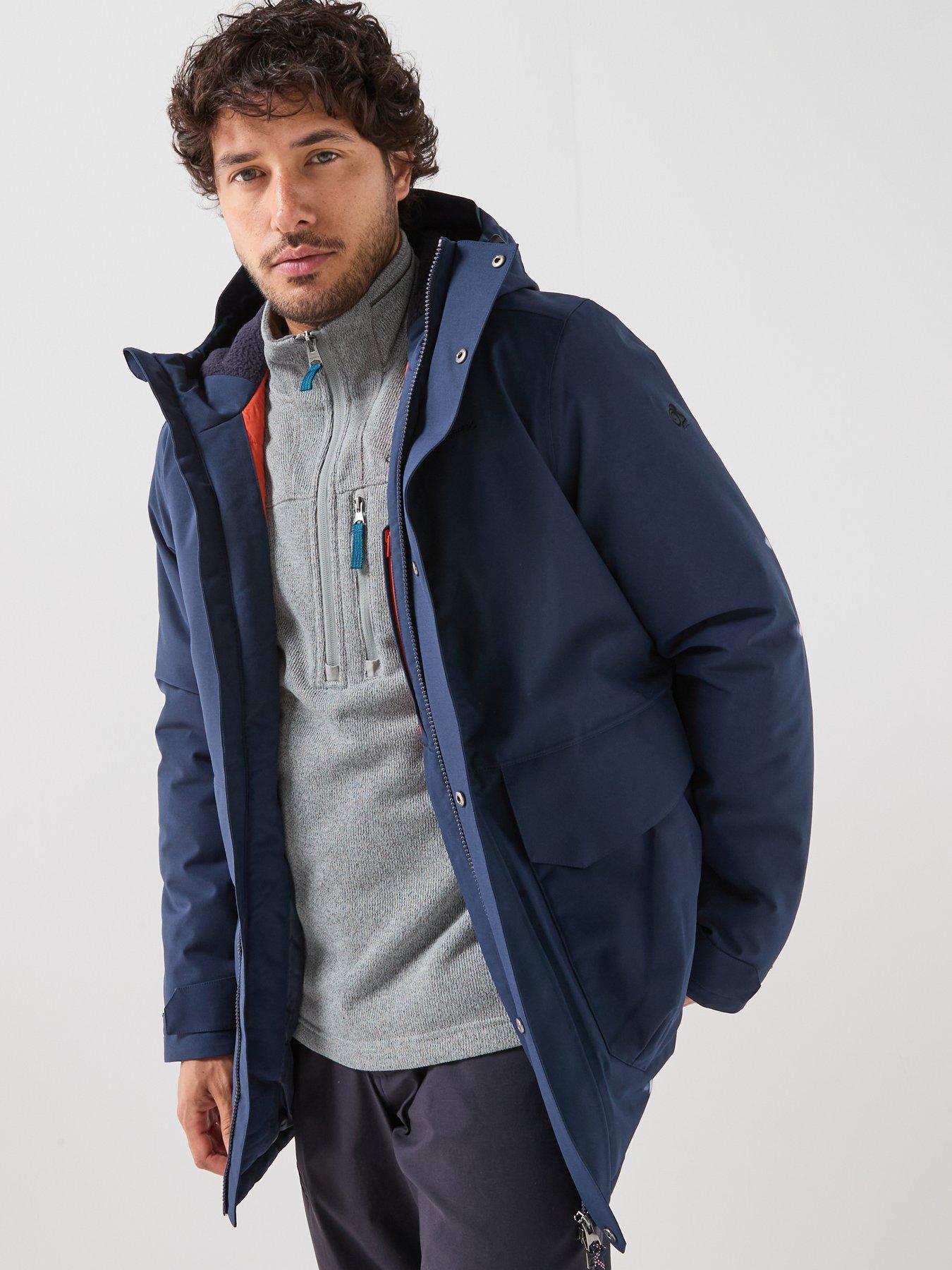 Image 6 of 6 of Craghoppers Mens Agnar Waterproof Insulated Jacket -navy