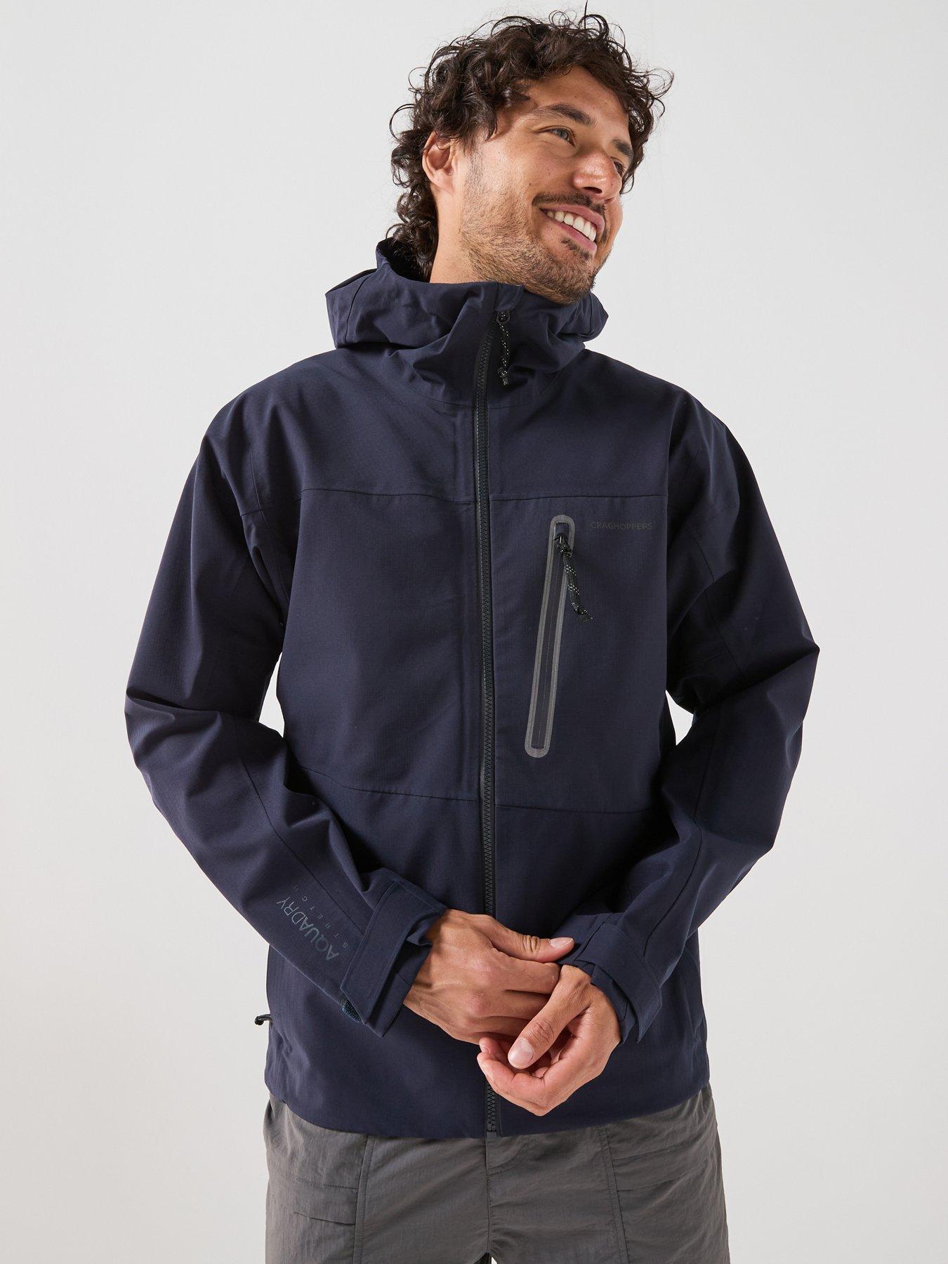Craghoppers Mens Ari Waterproof Shell Jacket - Navy