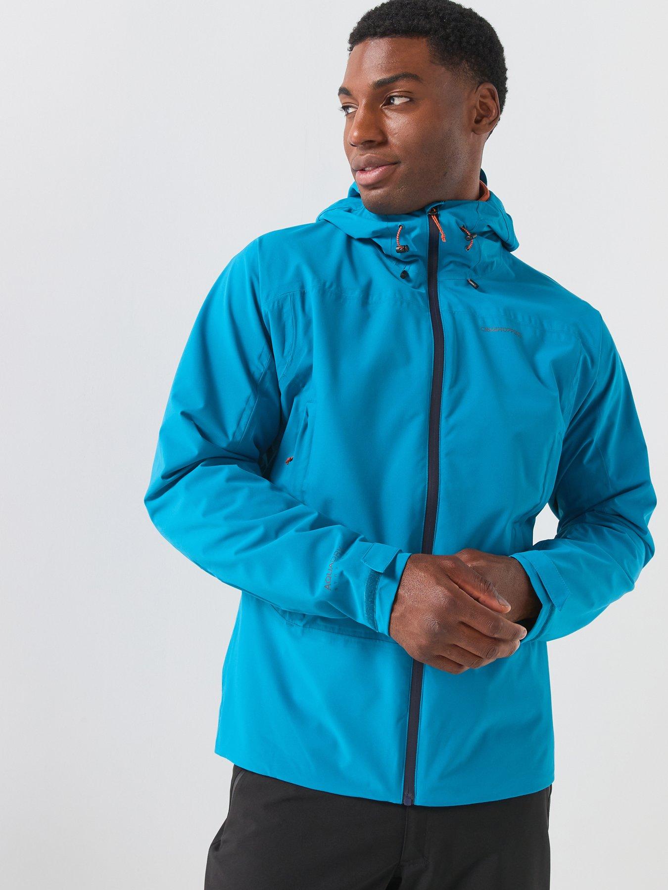 Craghoppers Mens Ponsa Waterproof Shell Jacket - Blue