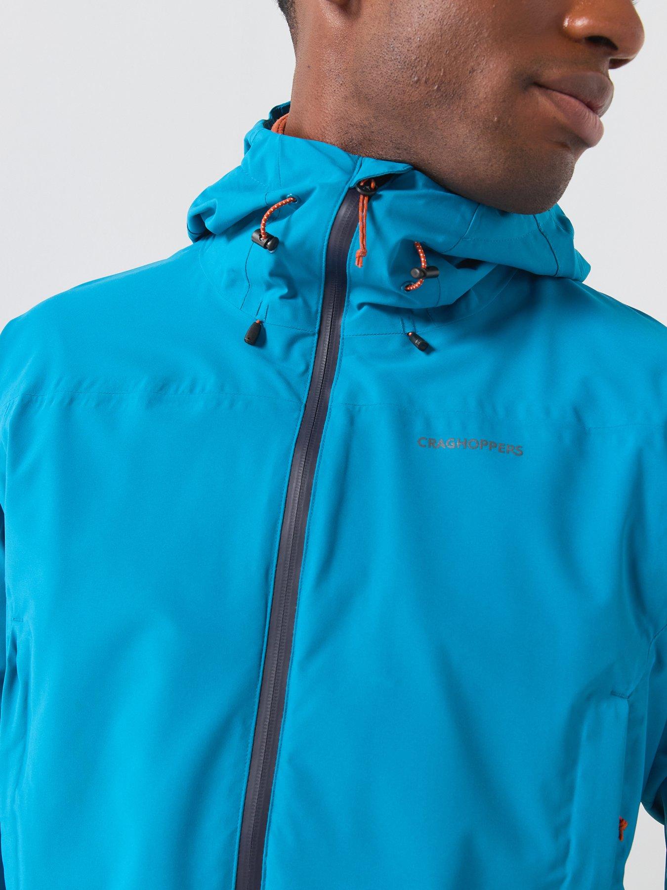Image 4 of 6 of Craghoppers Mens Ponsa Waterproof Shell Jacket -blue