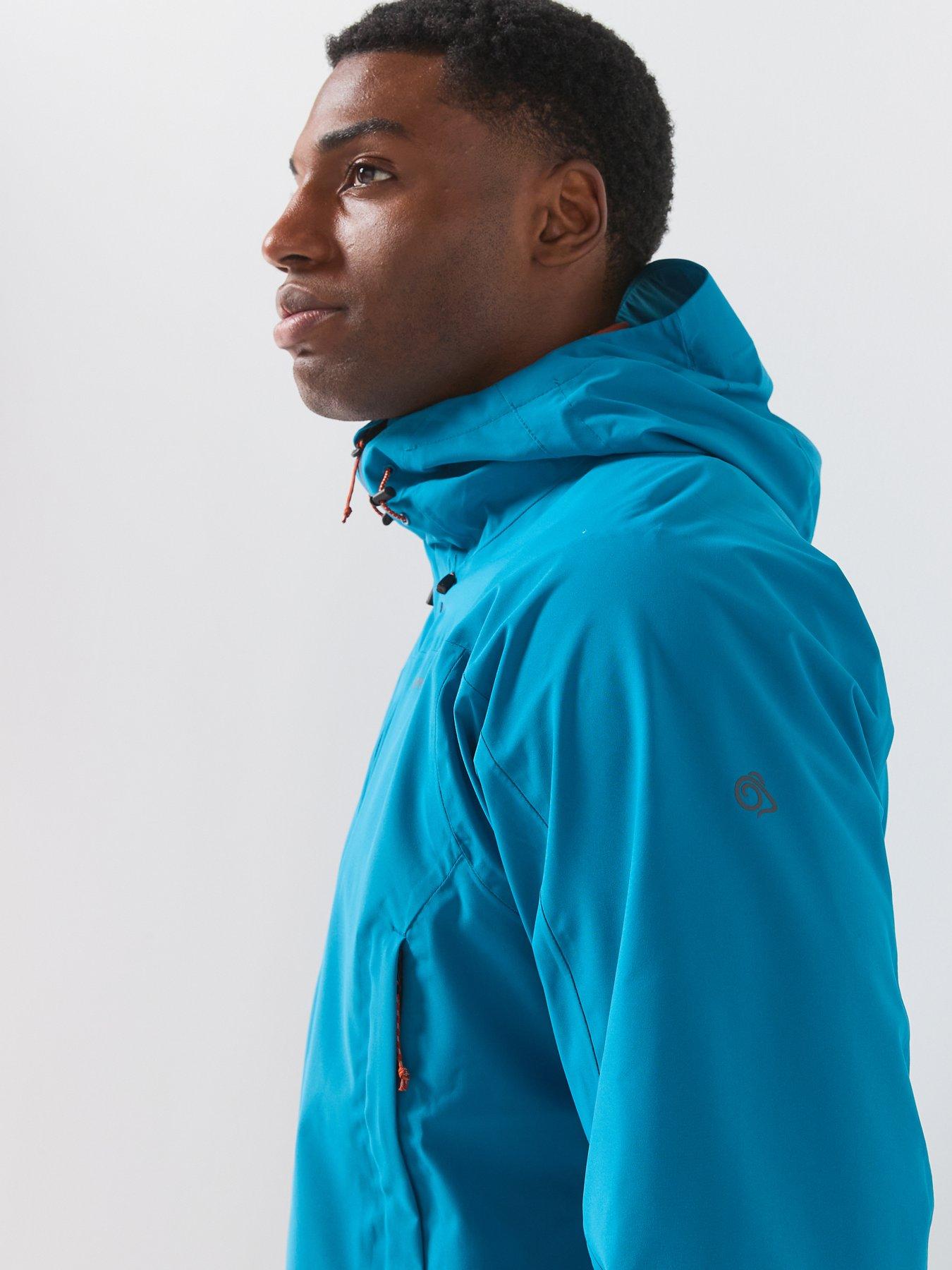 Image 6 of 6 of Craghoppers Mens Ponsa Waterproof Shell Jacket -blue