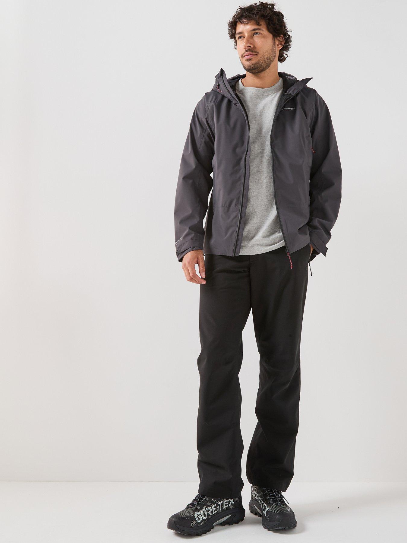 Image 3 of 6 of Craghoppers Mens Ponsa Waterproof Shell Jacket-grey