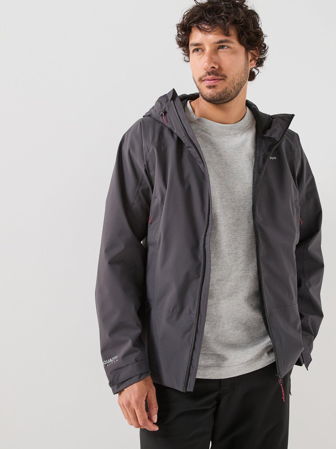 Image 4 of 6 of Craghoppers Mens Ponsa Waterproof Shell Jacket-grey