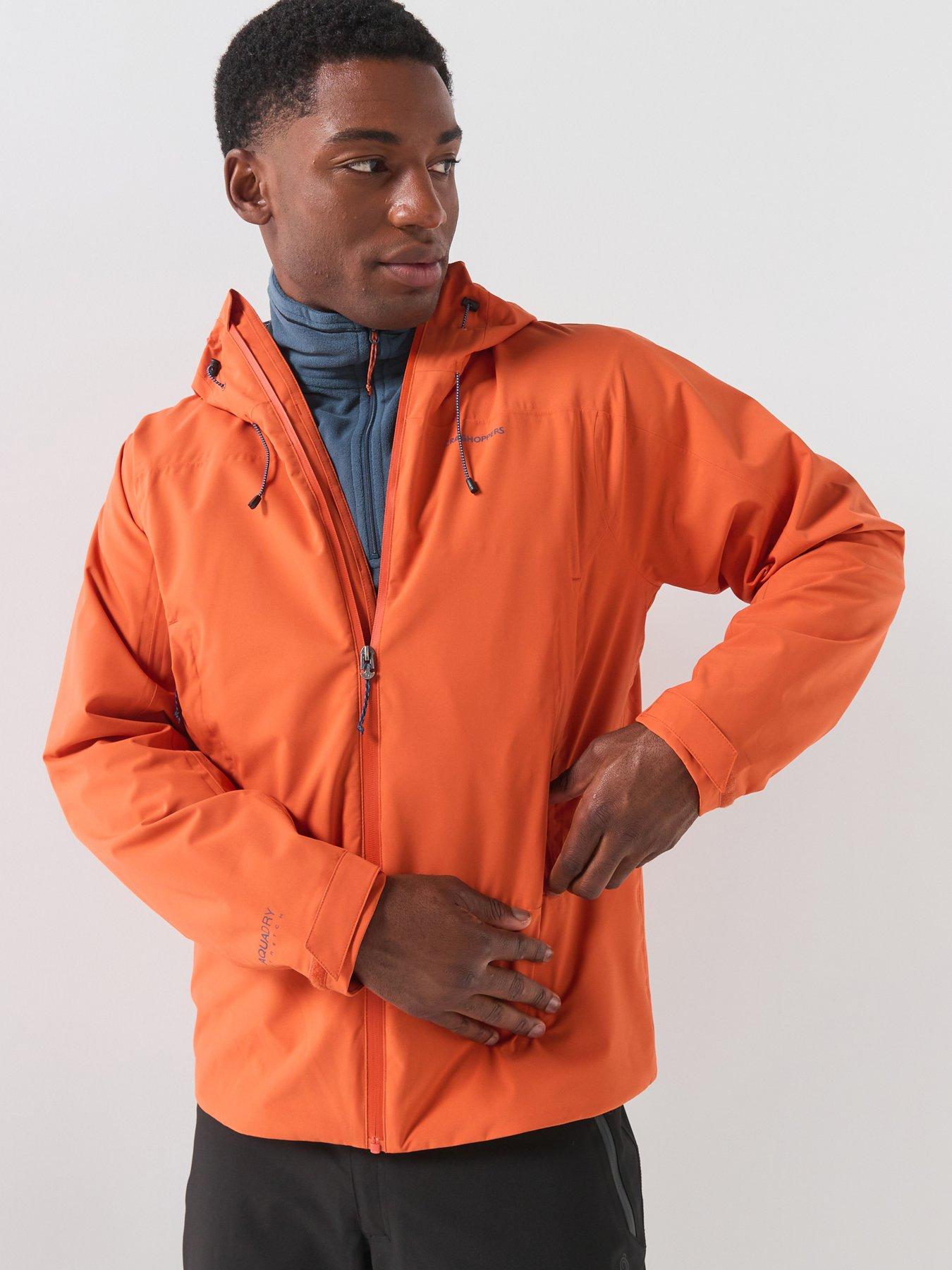 Craghoppers Mens Ponsa Waterproof Shell Jacket-orange