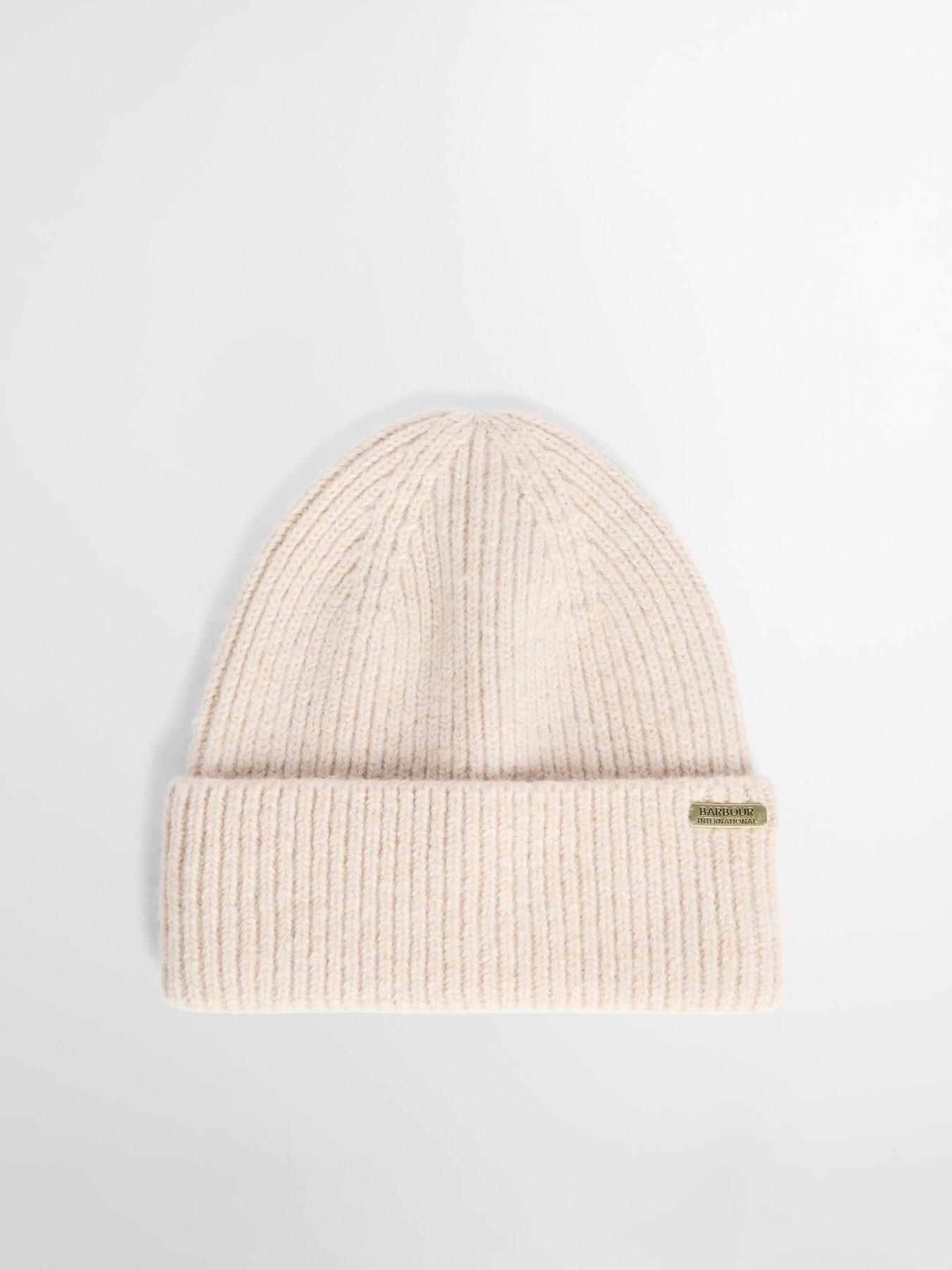 Image 3 of 5 of Barbour International Womens Pendle Beanie &amp; Kenna Scarf Gift Set - Brown
