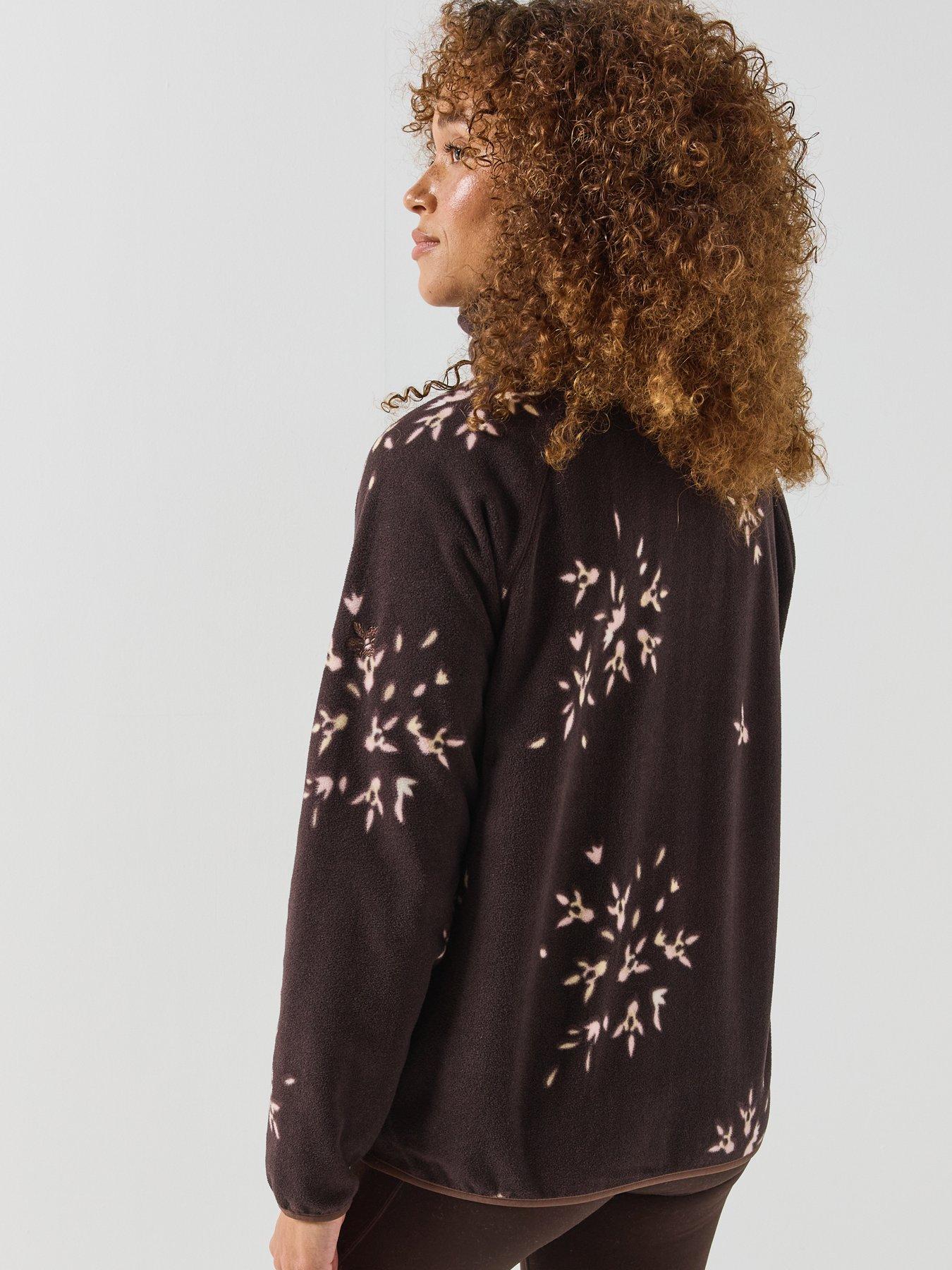 Image 2 of 6 of Craghoppers Womens National Trust Reedmace Half Zip Fleece -brown