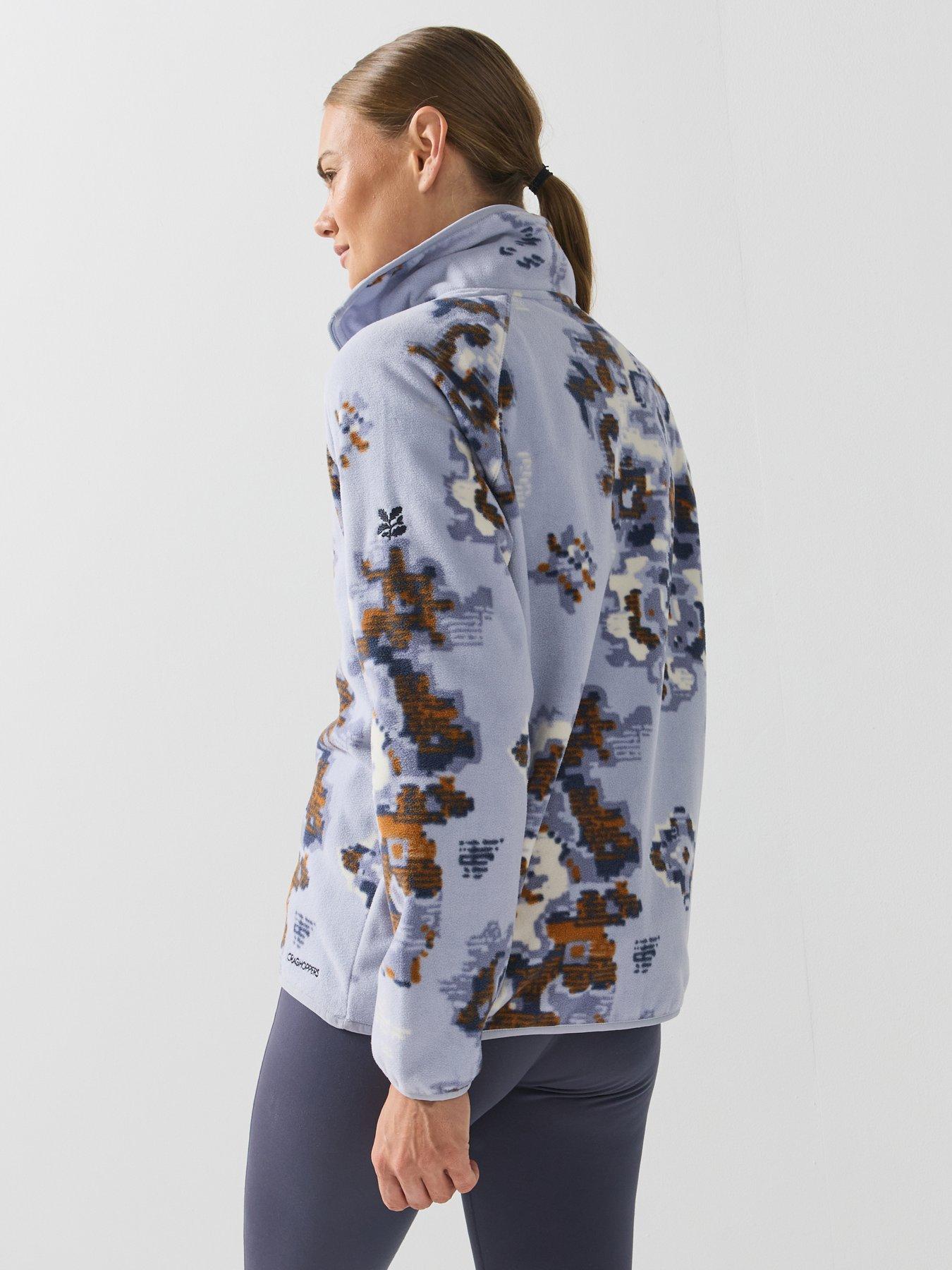 Image 2 of 5 of Craghoppers Womens National Trust Reedmace Half Zip Fleece -blue