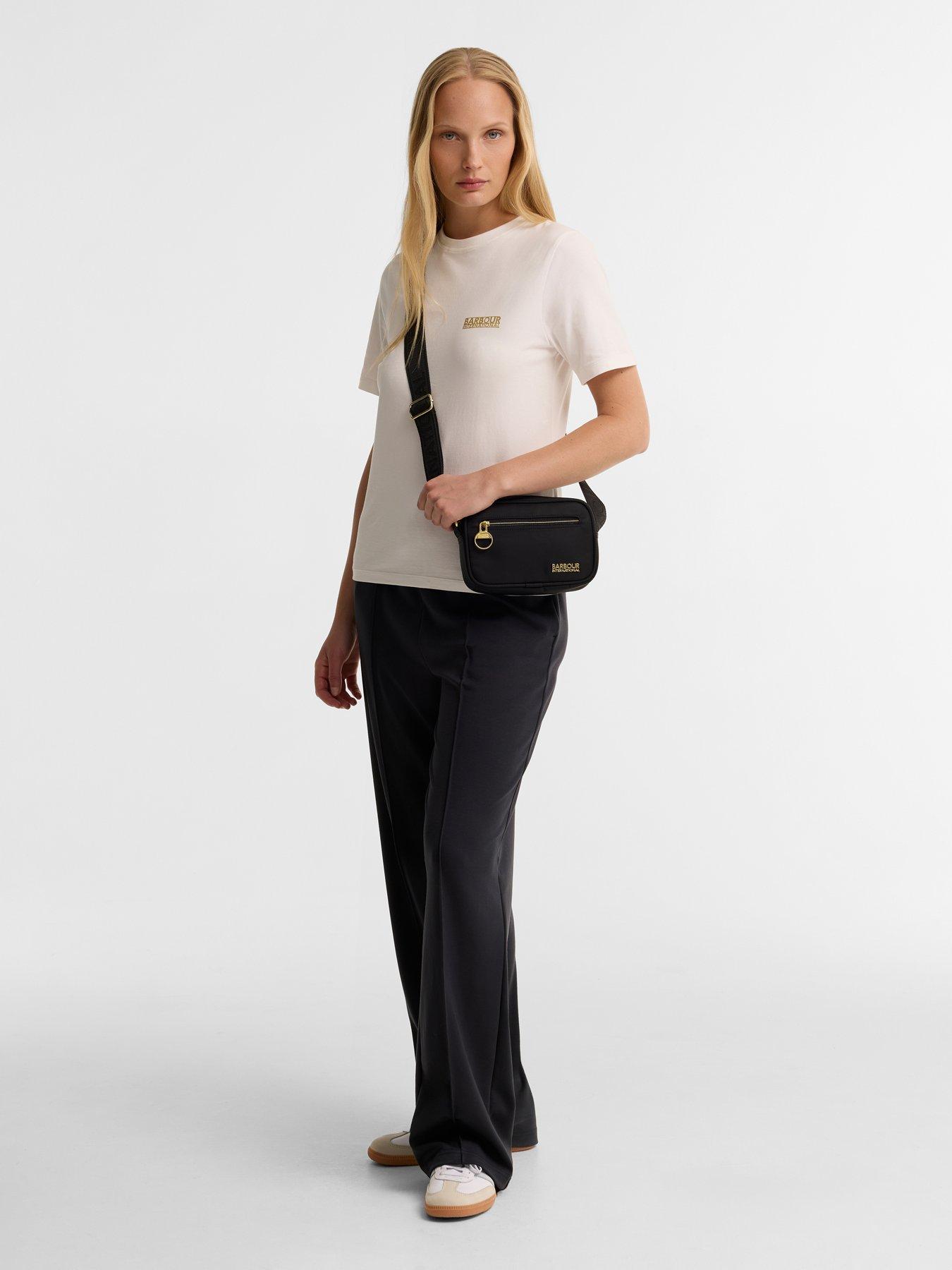 Image 3 of 3 of Barbour International Qualify Mini Crossbody Bag - Black