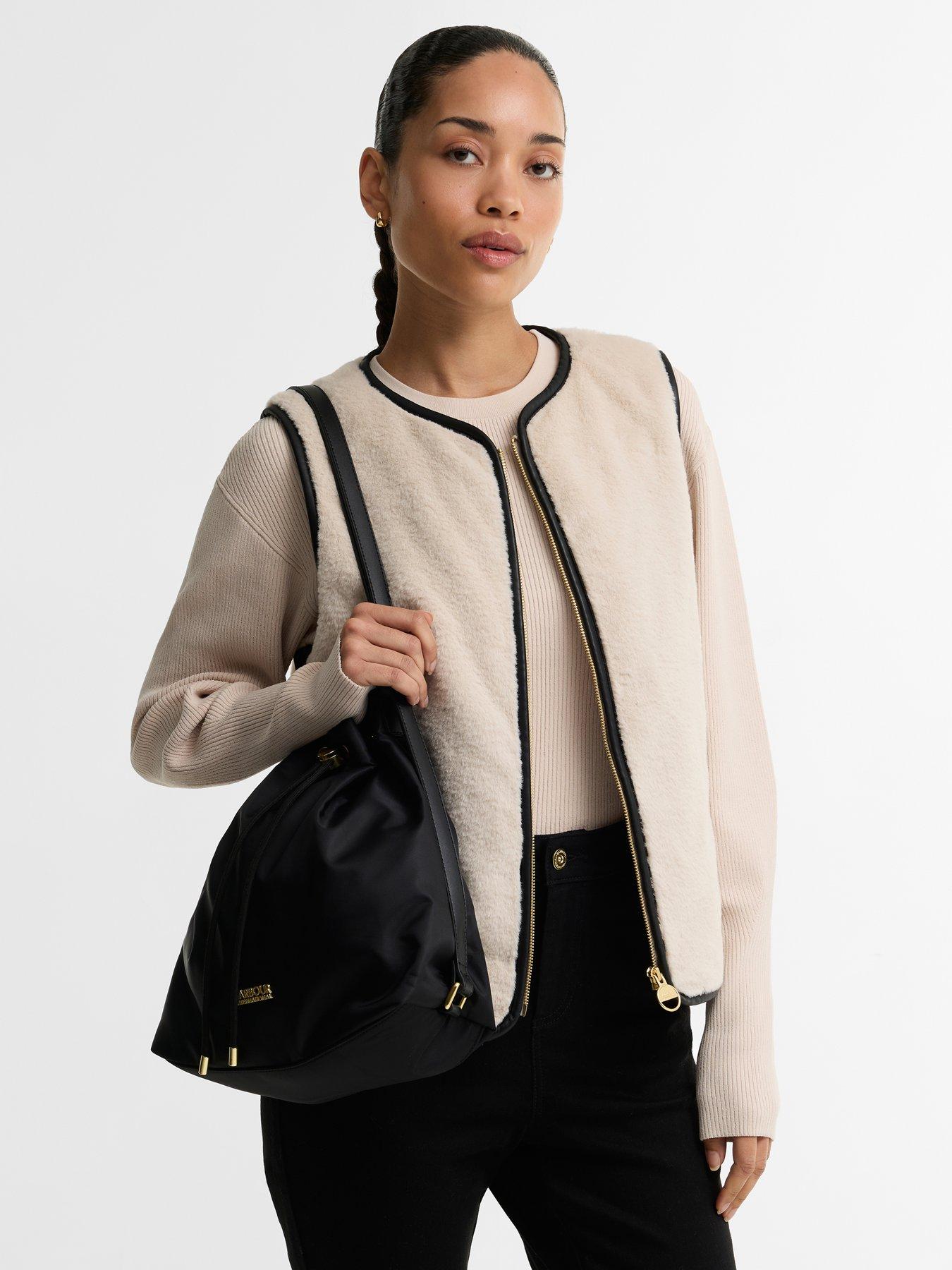 Image 2 of 4 of Barbour International Qualify Large Drawcord Tote Bag