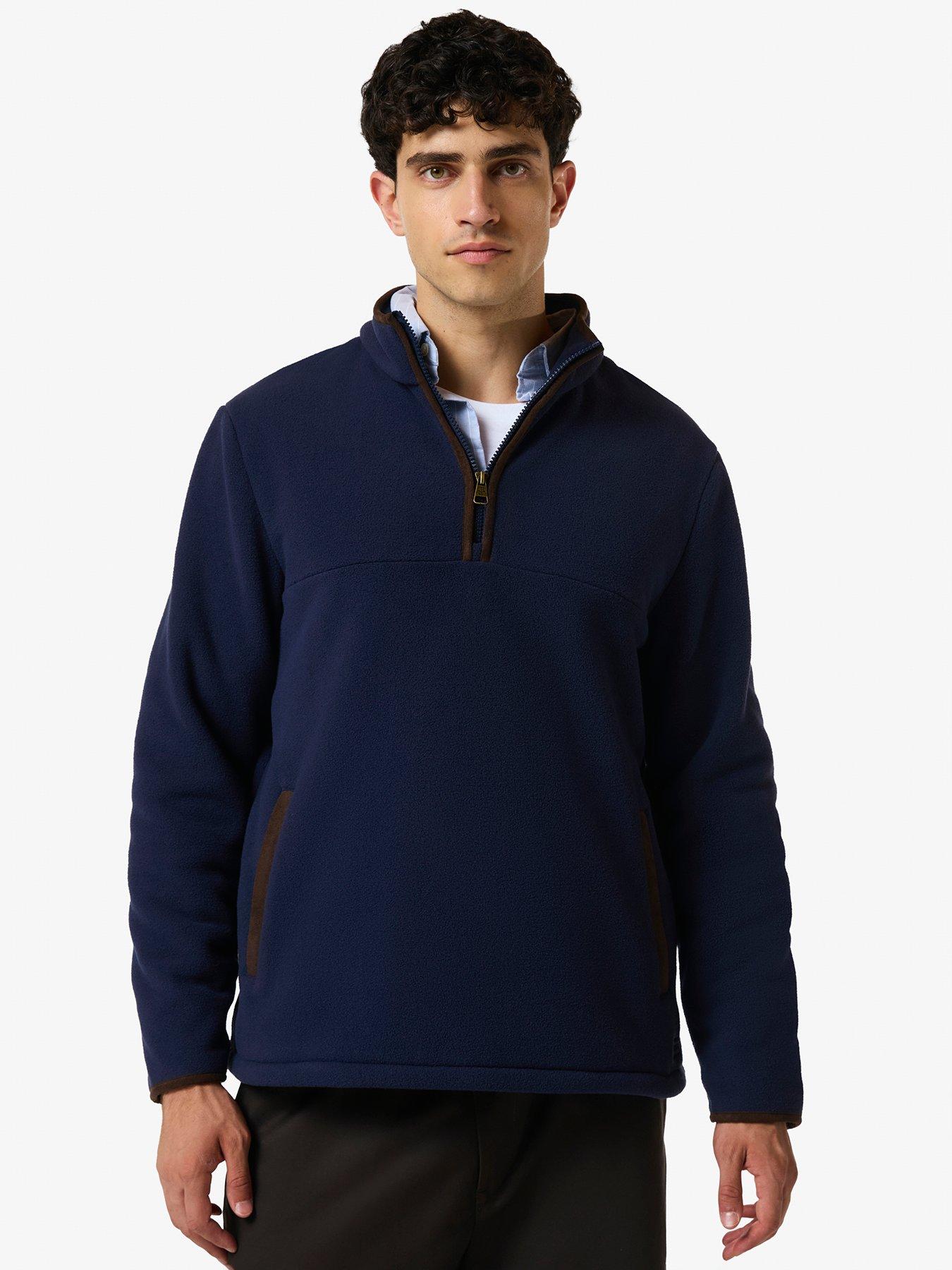 Image 1 of 4 of Hunter Mens Microfleece 1/4 Zip Pullover