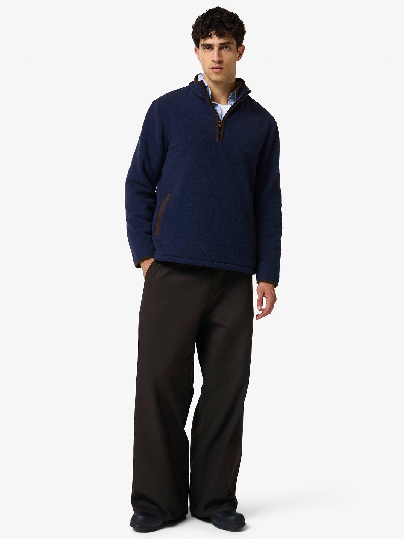 Image 3 of 4 of Hunter Mens Microfleece 1/4 Zip Pullover