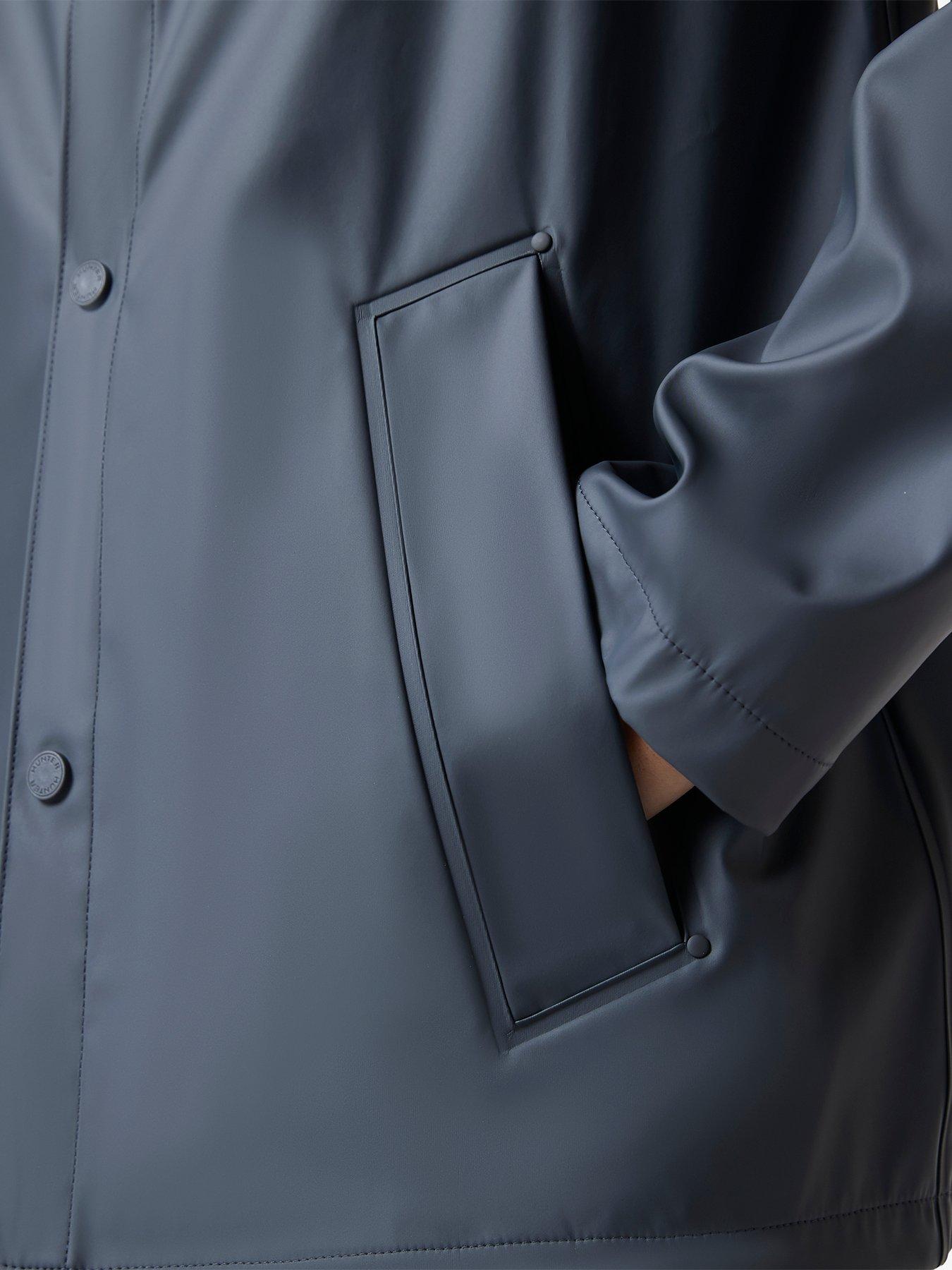 Image 5 of 6 of Hunter Mens Izzy Pu Hooded Jacket