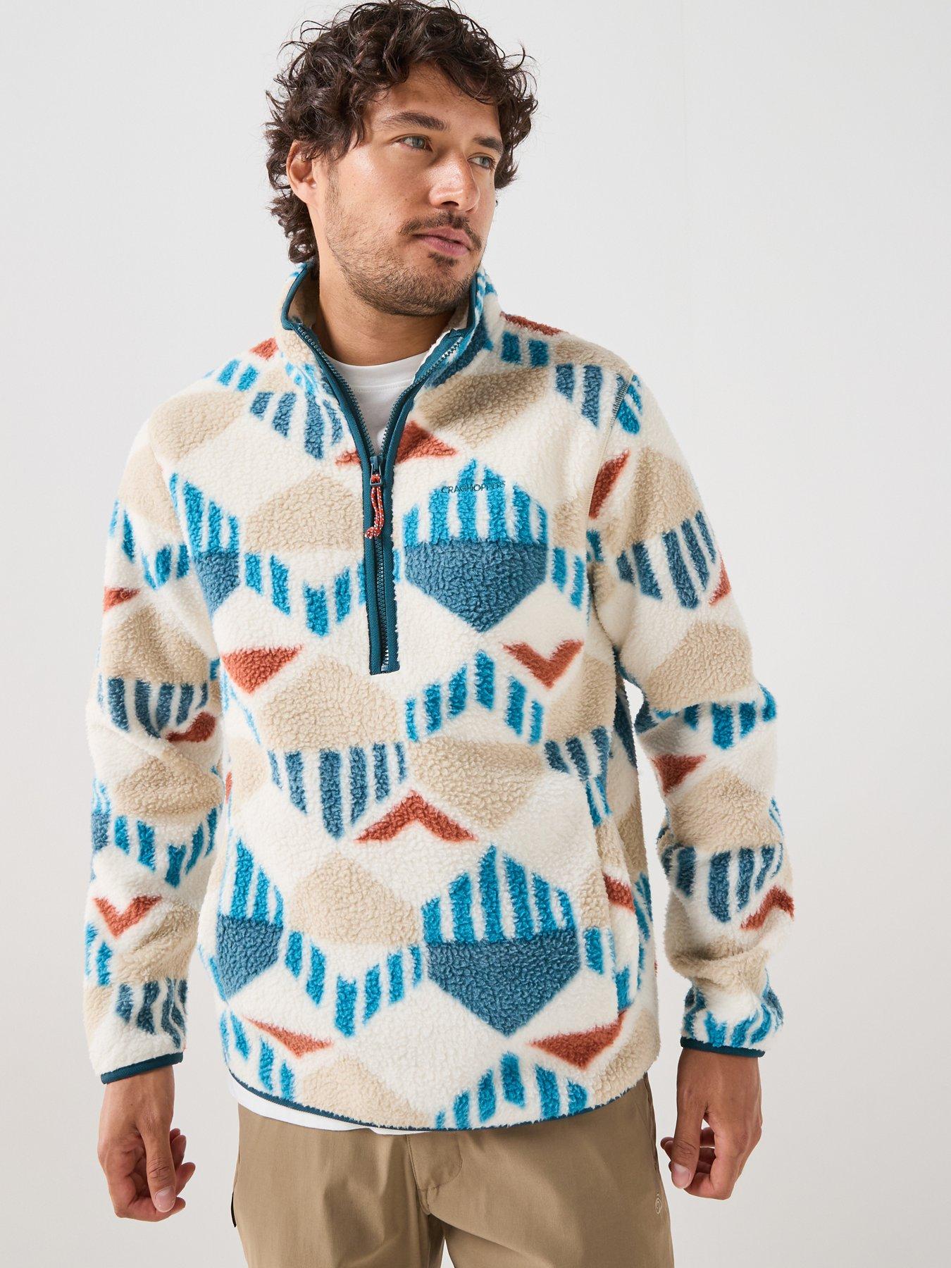 Craghoppers Mens Tatton Ii Half Zip Fleece -blue