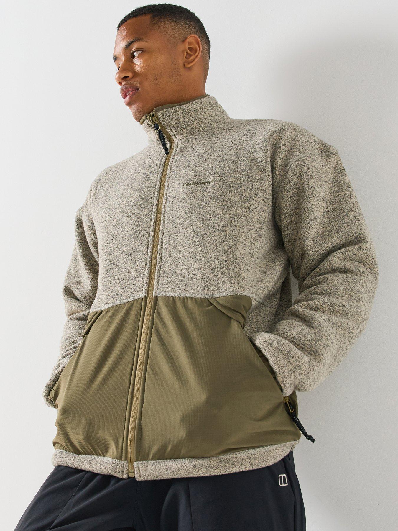 Image 1 of 5 of Craghoppers Mens Leif Fleece Jacket -ecru