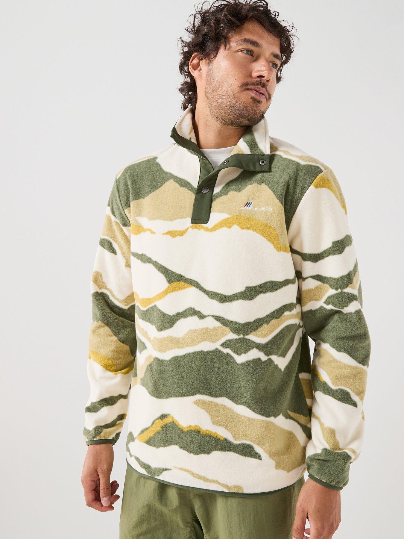 Image 1 of 6 of Craghoppers Mens Dewlish Ii Overhead Fleece -lagano Green
