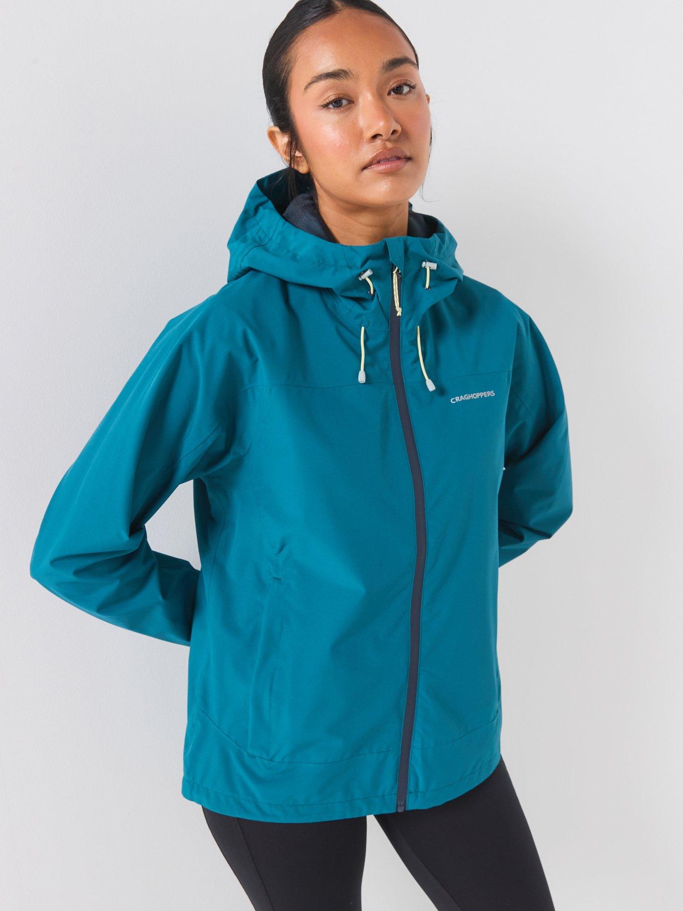 Craghoppers Womens Zohra Waterproof Shell Jacket -blue