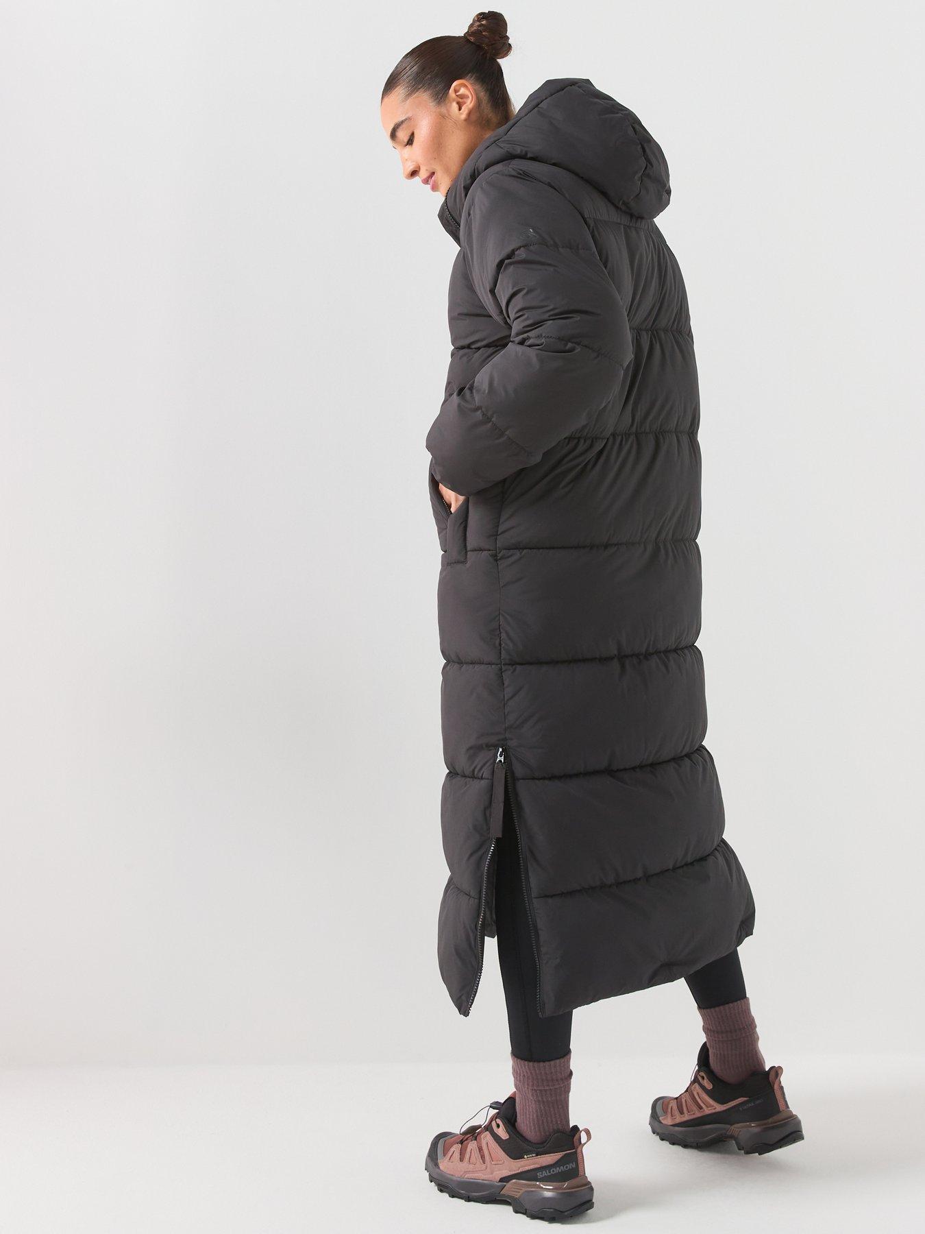 Image 2 of 6 of Craghoppers Womens Narlia II Longline ThermoPro Hooded Quilted Jacket - Black