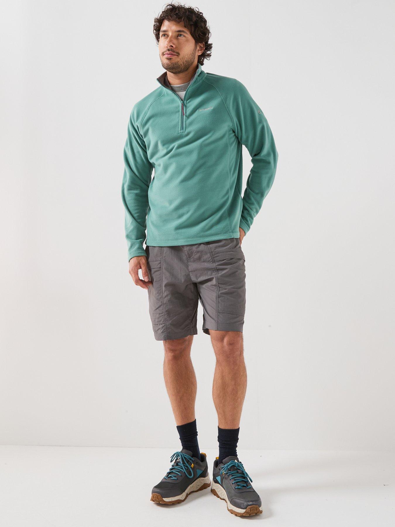 Image 3 of 5 of Craghoppers Mens Corey VI Half Zip Funnel Neck Fleece - Green