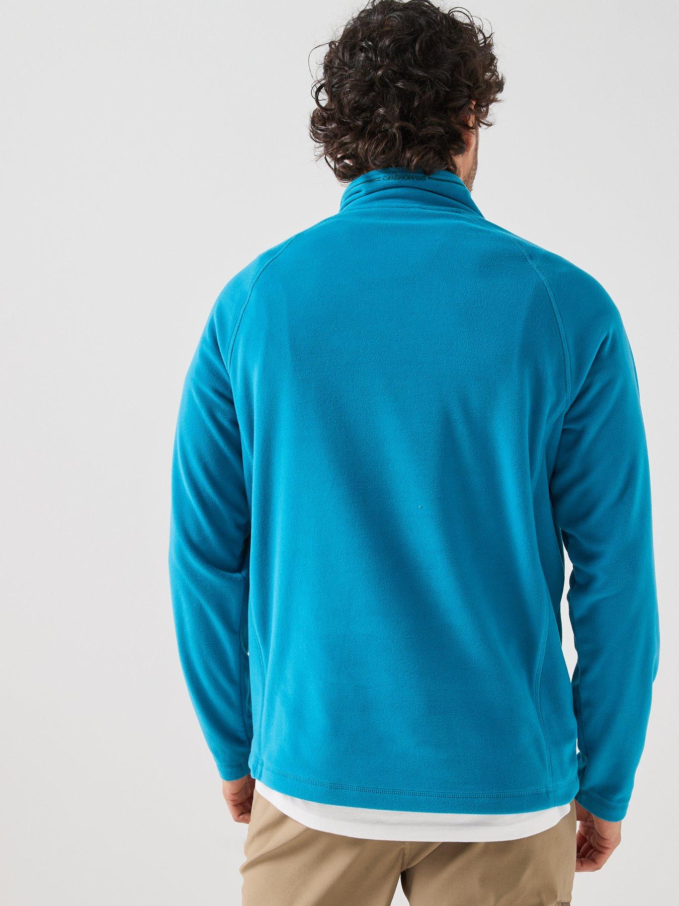 Image 2 of 6 of Craghoppers Mens Corey VI Half Zip Fleece Midlayer - River Blue
