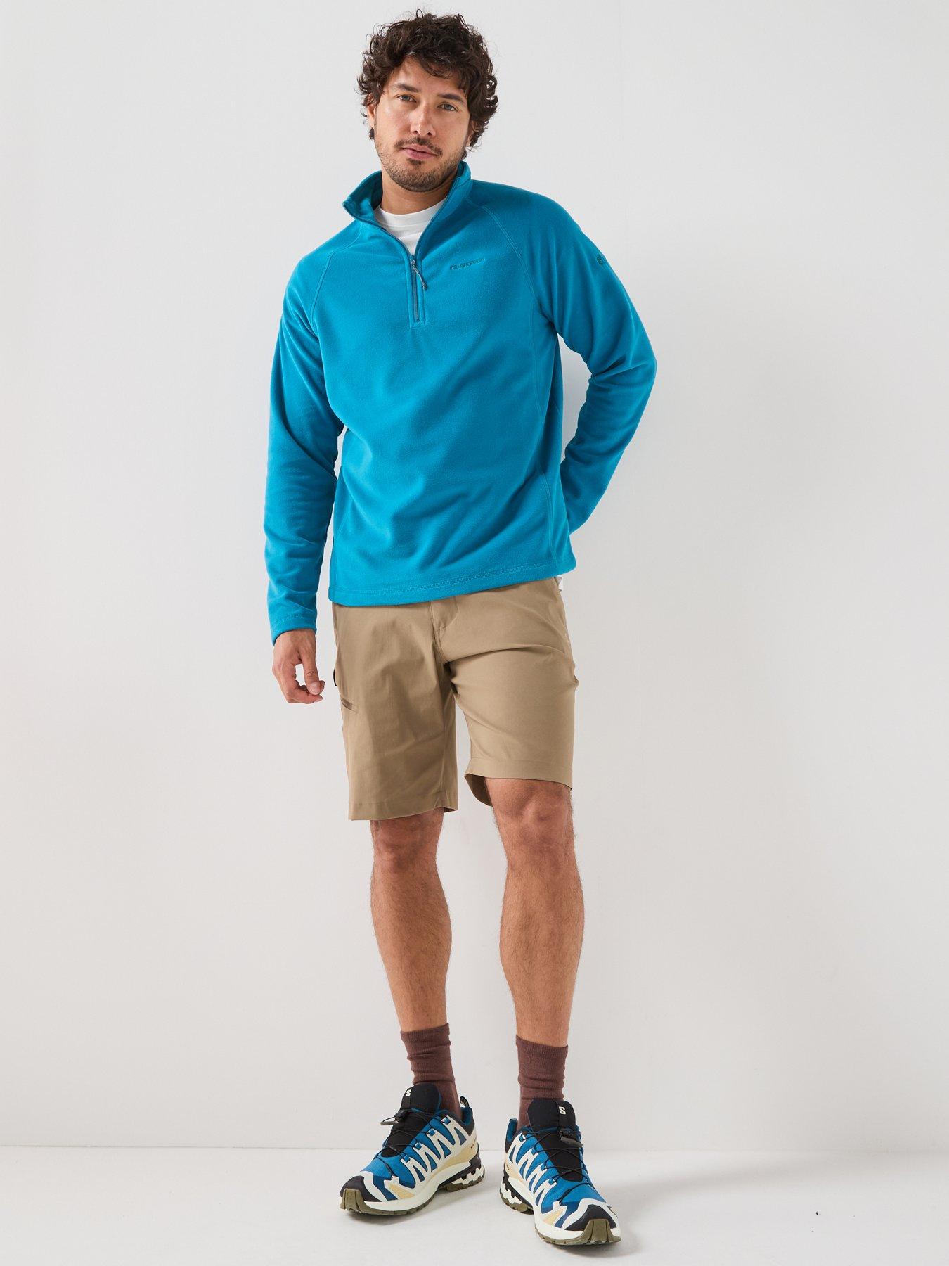 Image 3 of 6 of Craghoppers Mens Corey VI Half Zip Fleece Midlayer - River Blue