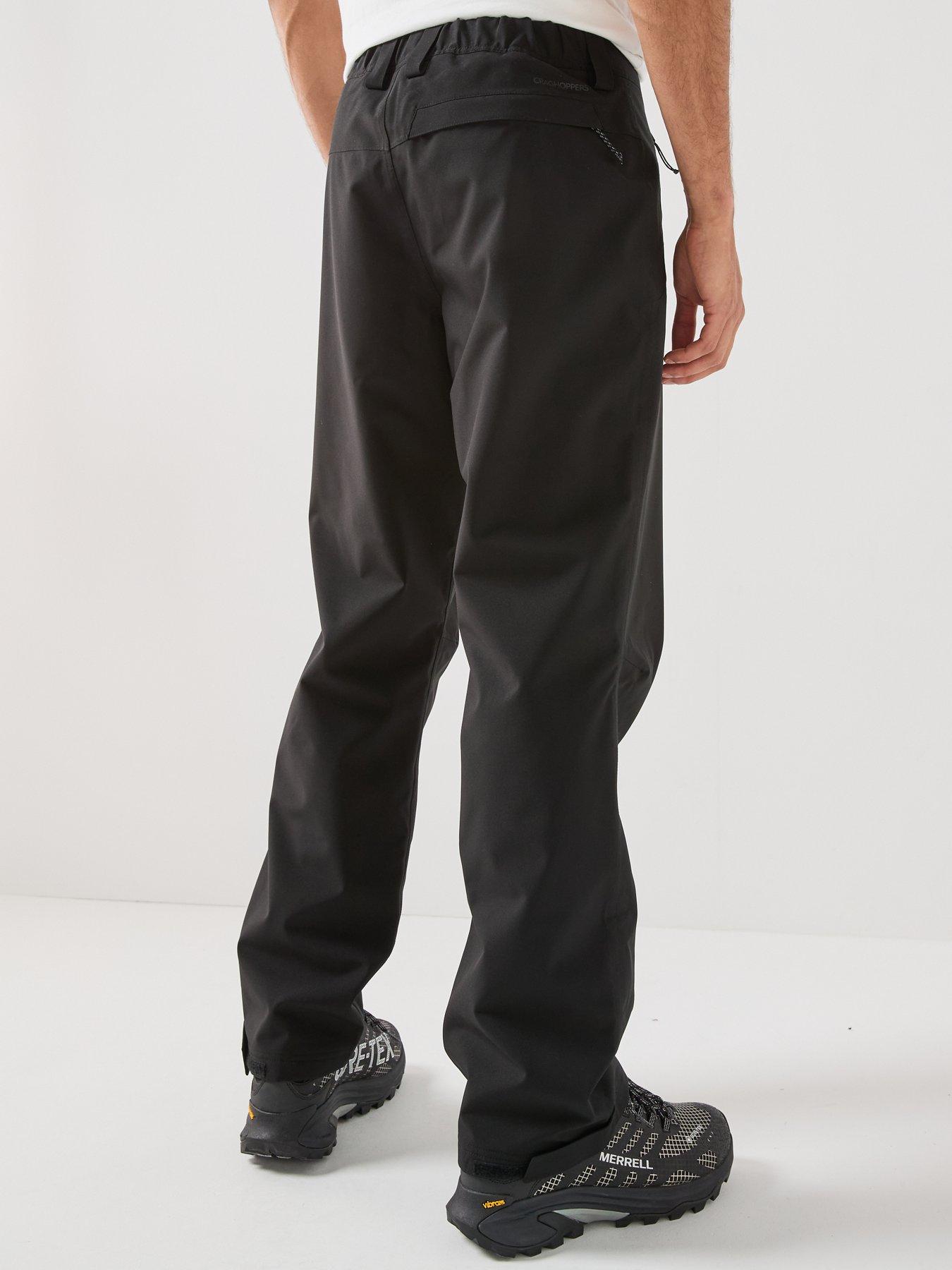 Image 2 of 6 of Craghoppers Mens Steall Pro Waterproof Breathable Thermal Overtrousers - Black