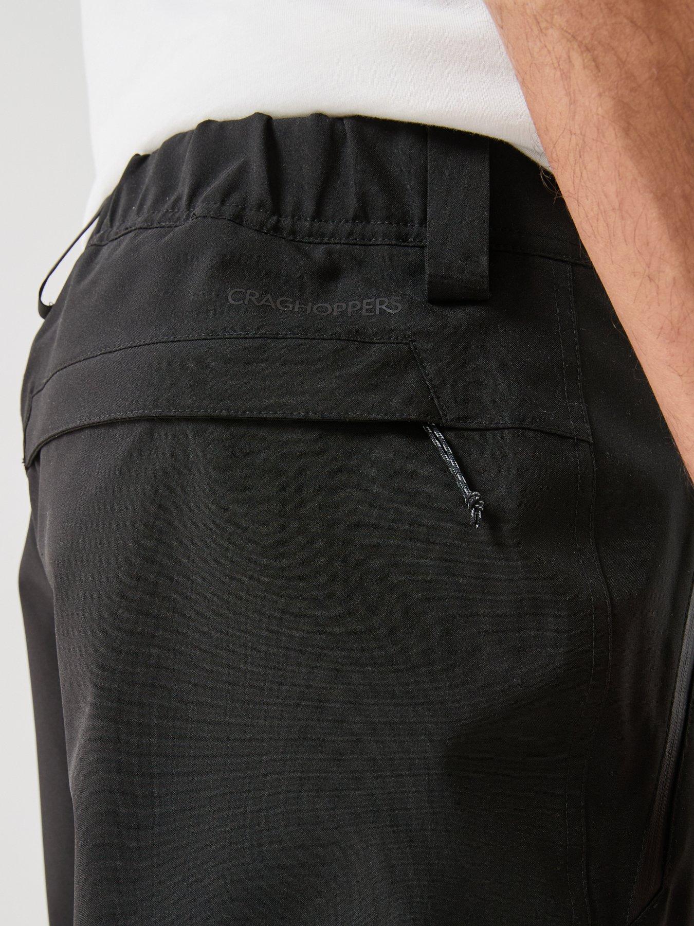Image 6 of 6 of Craghoppers Mens Steall Pro Waterproof Breathable Thermal Overtrousers - Black
