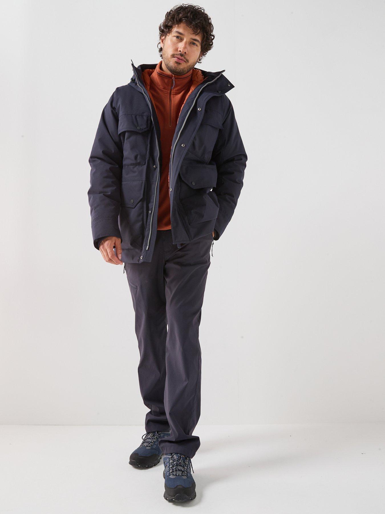 Image 3 of 6 of Craghoppers Mens National Trust Hamps Ii Waterproof Insulated Jacket -blue