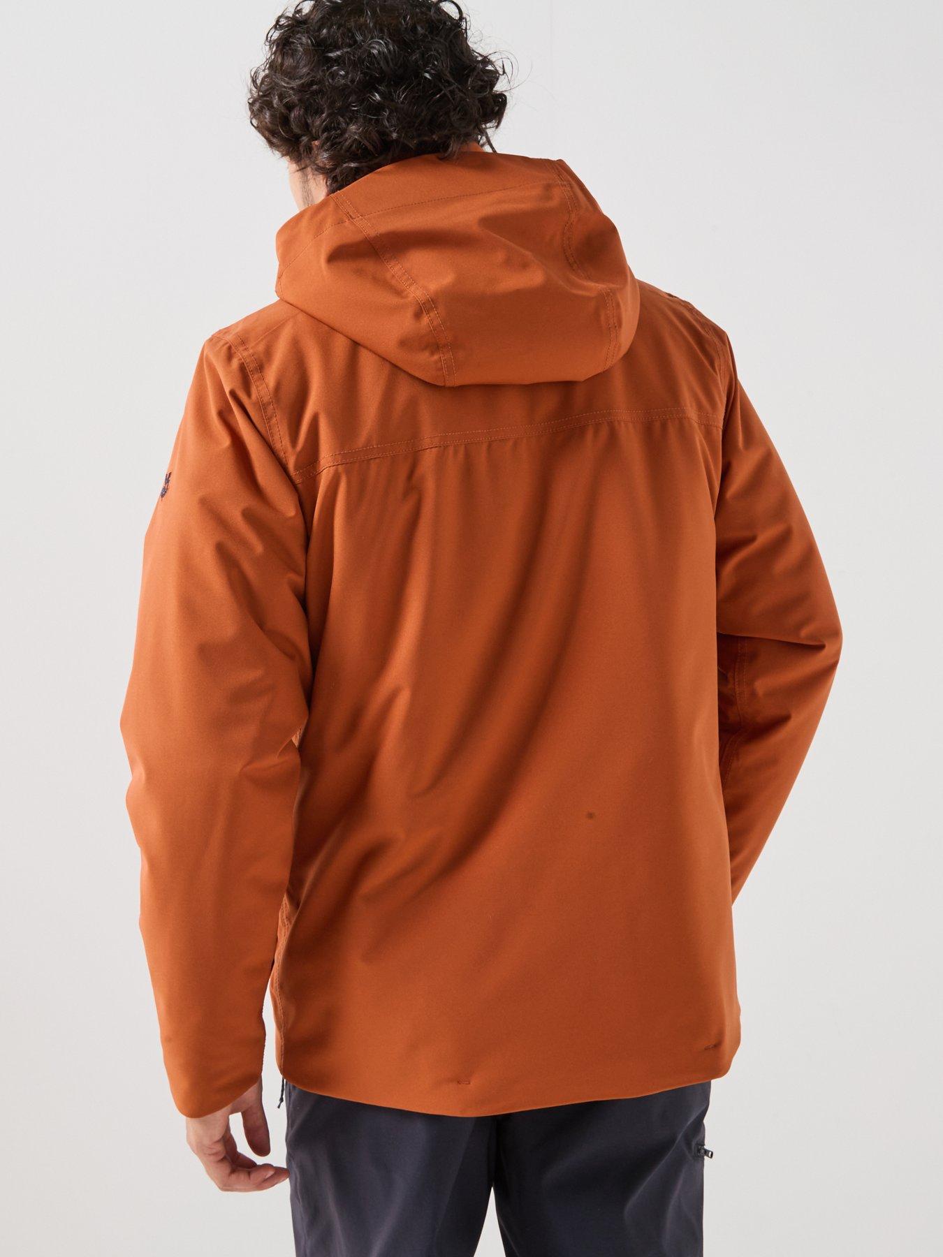 Image 2 of 6 of Craghoppers Mens National Trust Padley Ii Waterproof Insulated Jacket -orange